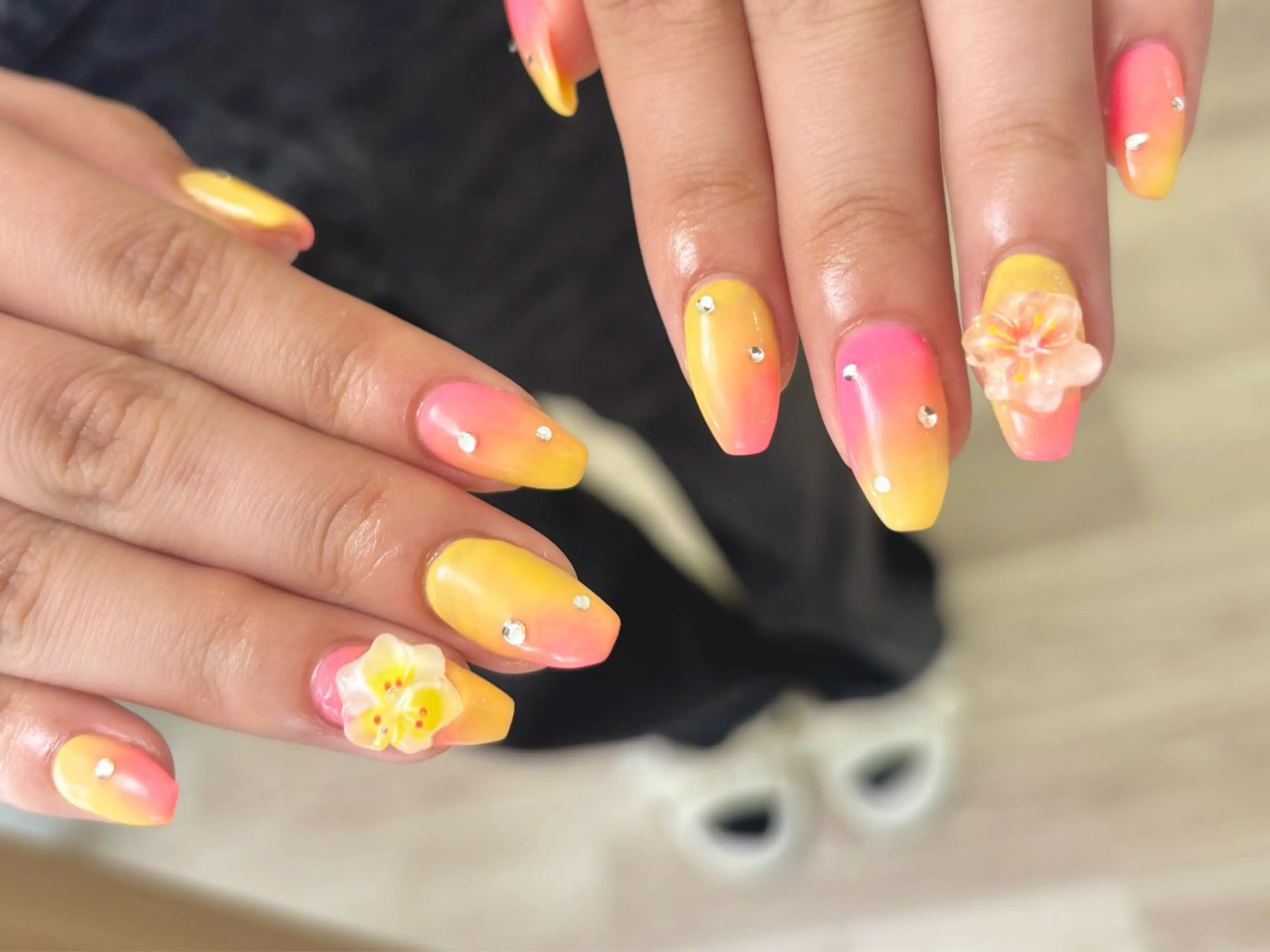 ネイル ハンドネイル yurina ☆のネイルデザイン