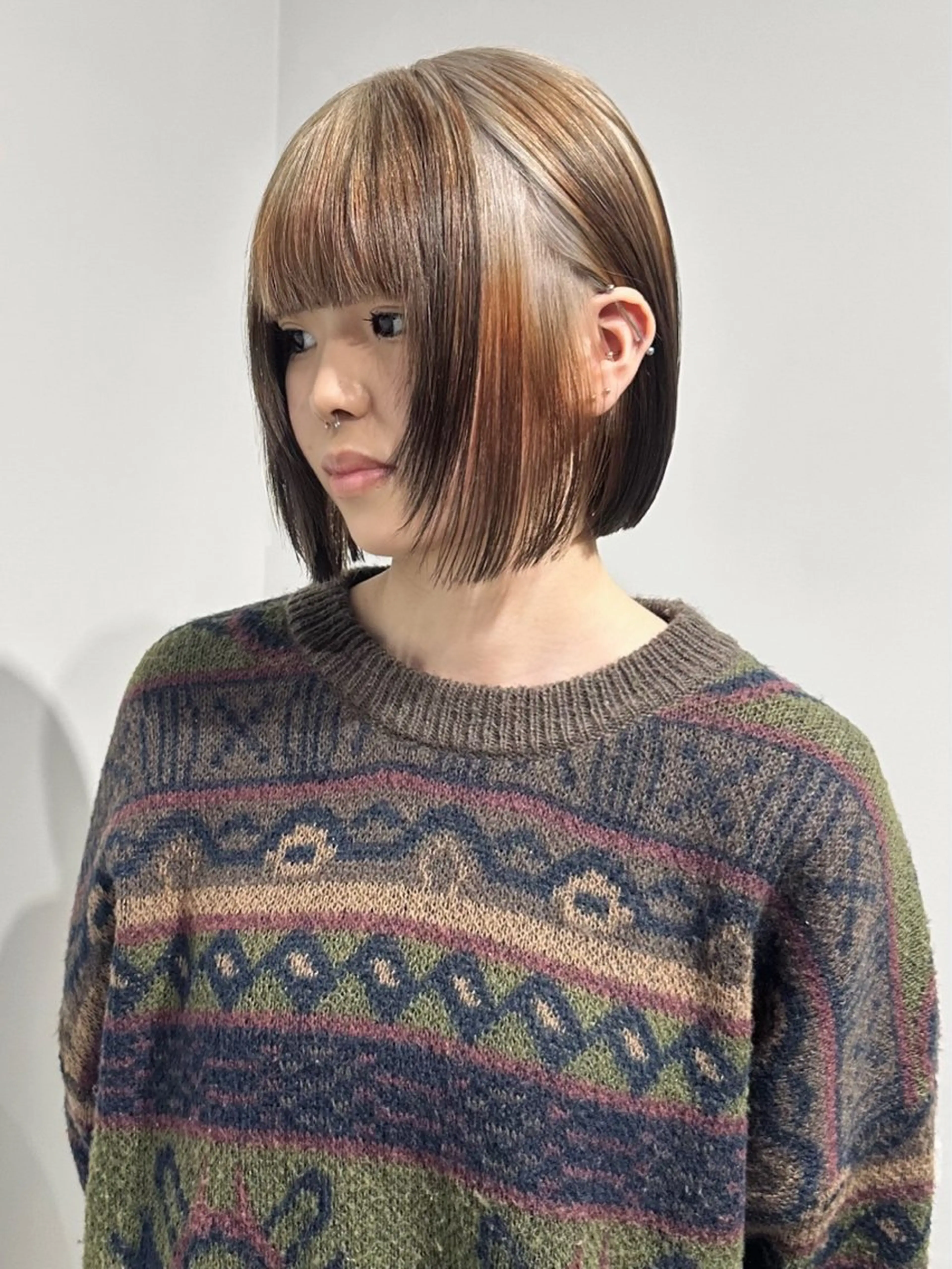 ショート カット ヘアカラー トリートメント ウルフ/レイヤー/ 渋谷🔮Yudaiのヘアスタイル