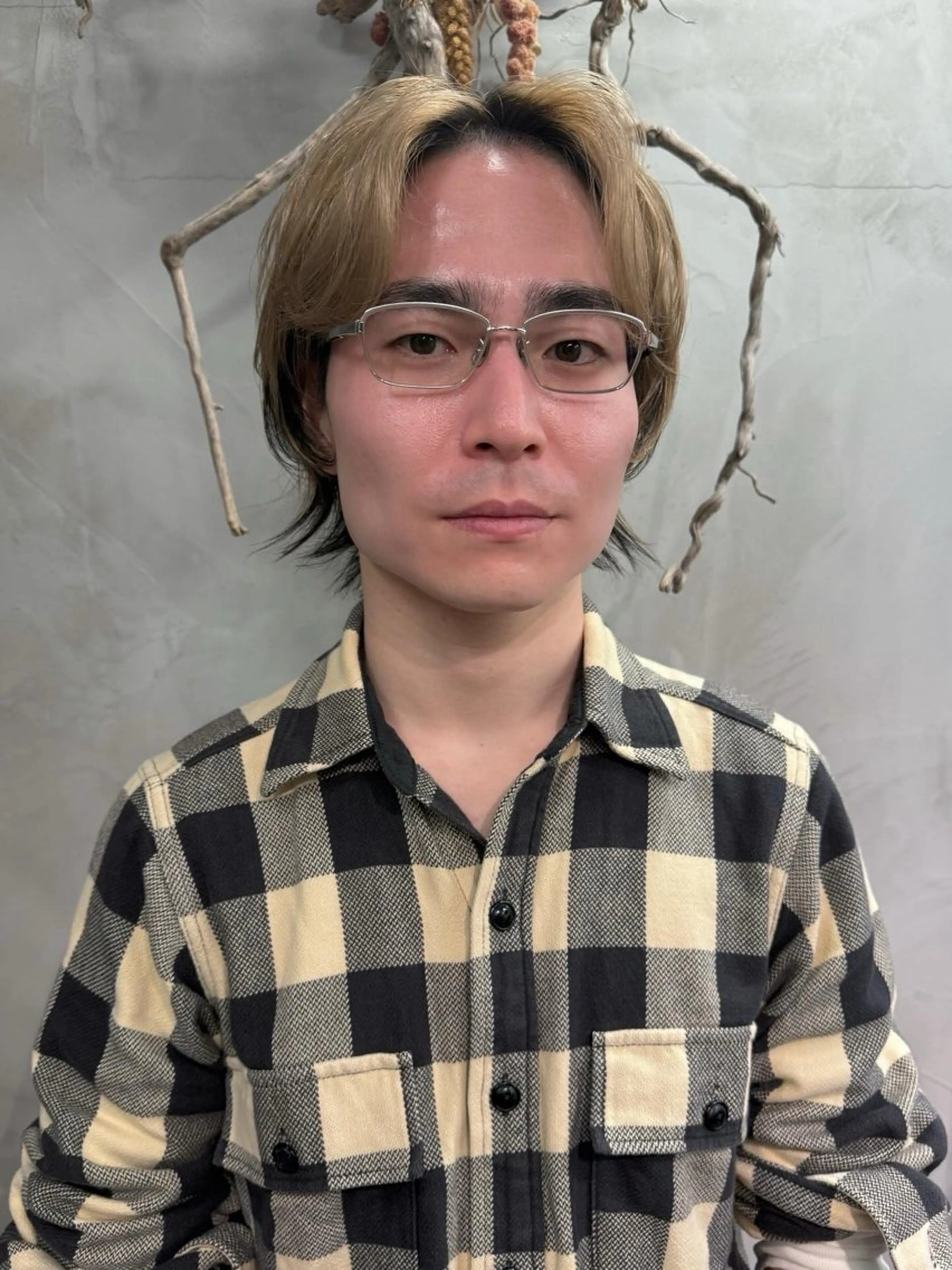 ショート カラー メンズ カット ヘアカラー RorriM natsuのヘアスタイル