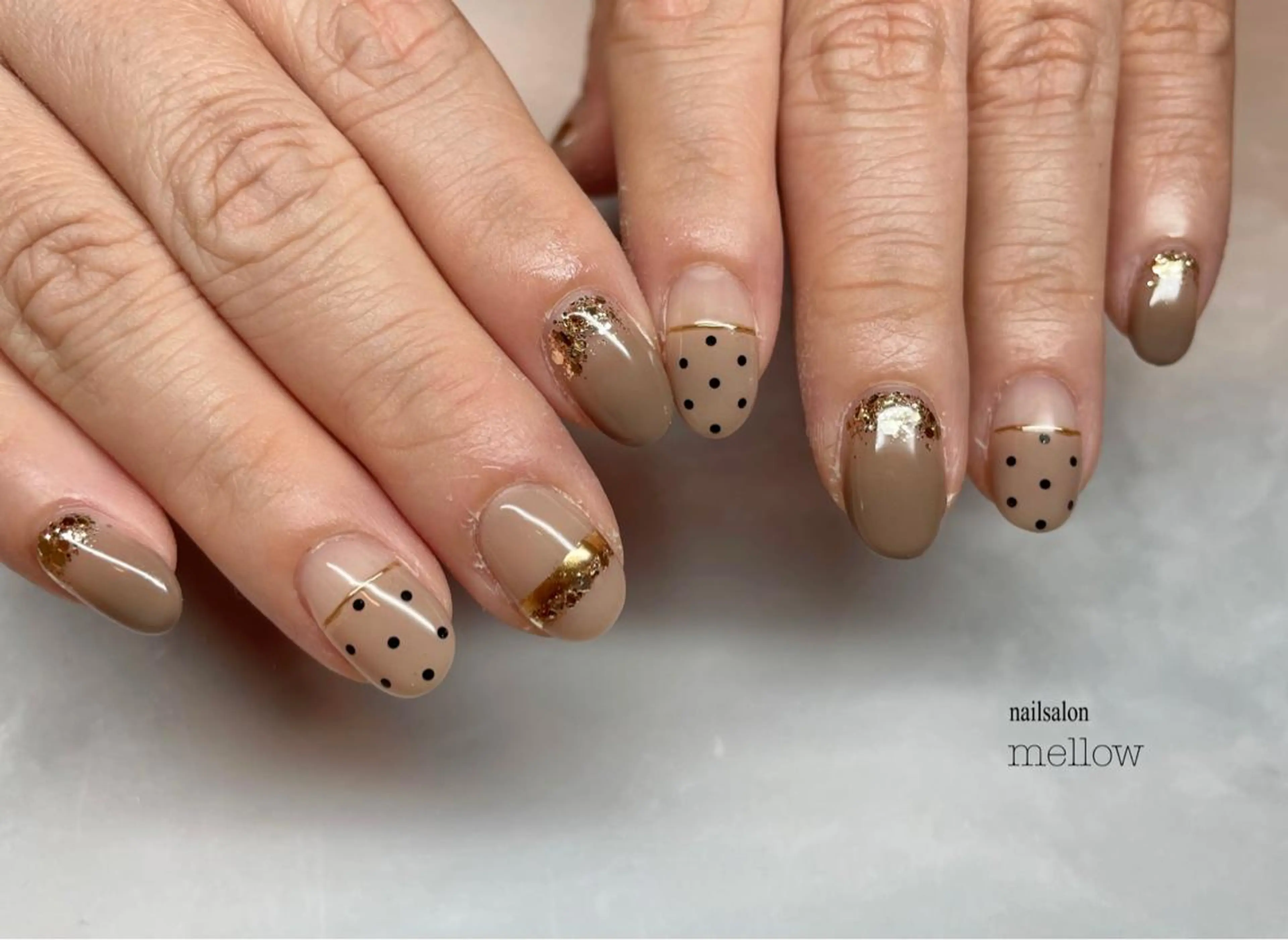 ネイル ドット 大山 浩美のネイルデザイン
