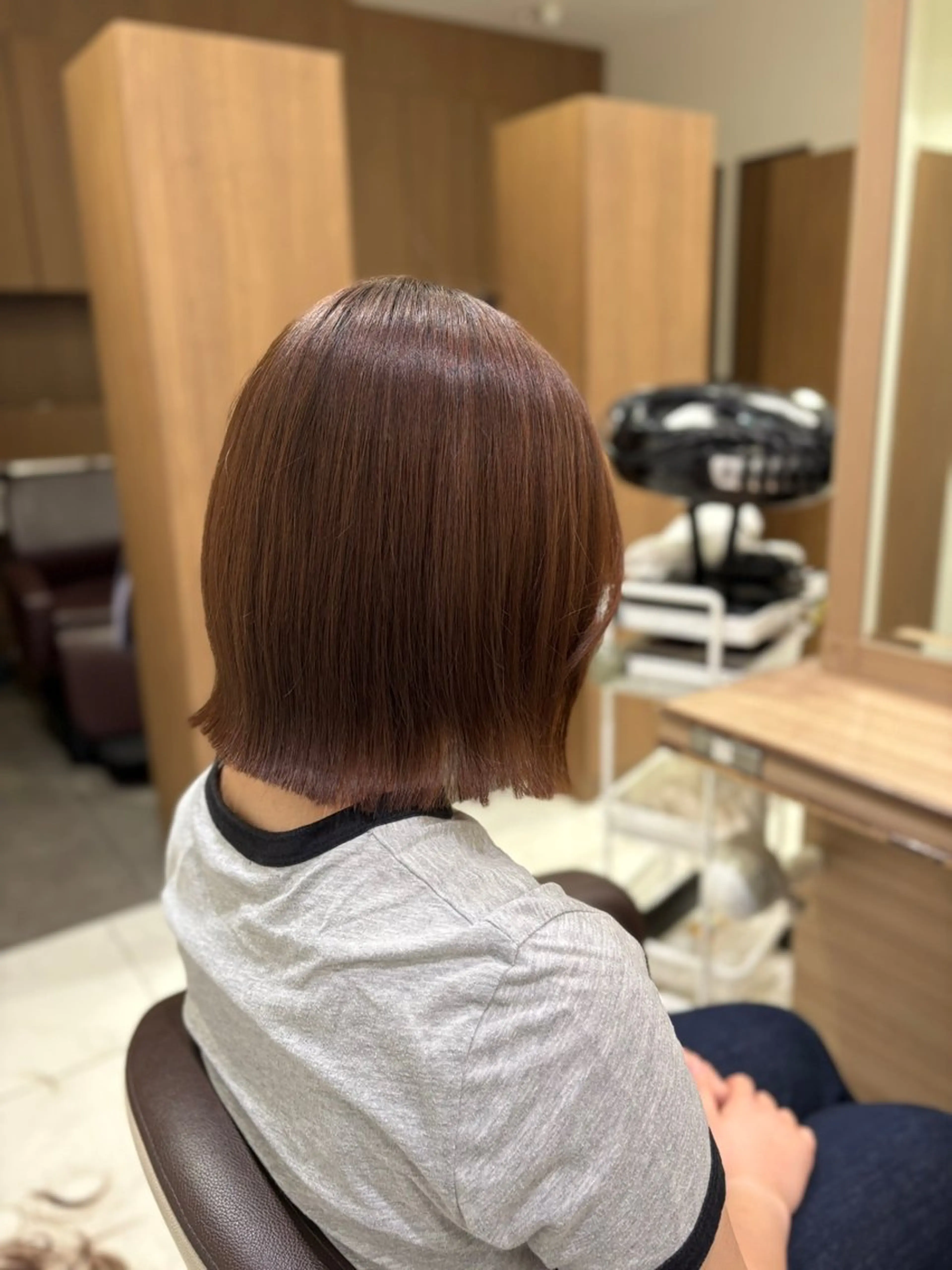 ショート カラー Ash 新小岩 🐈⬛中溝有紗🎀のヘアスタイル