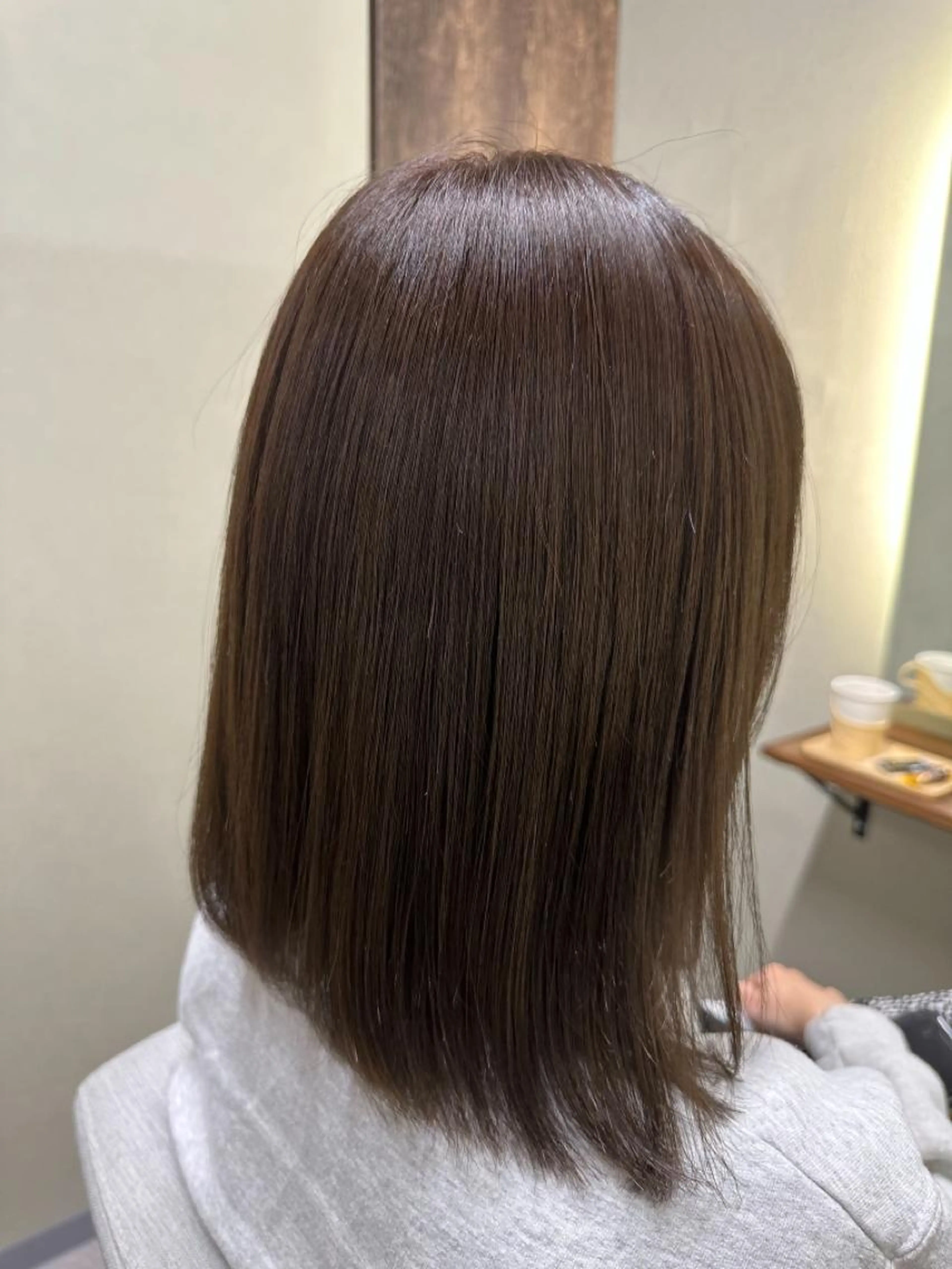 【平日限定】艶カラー＋うる艶カシミヤトリートメントの写真