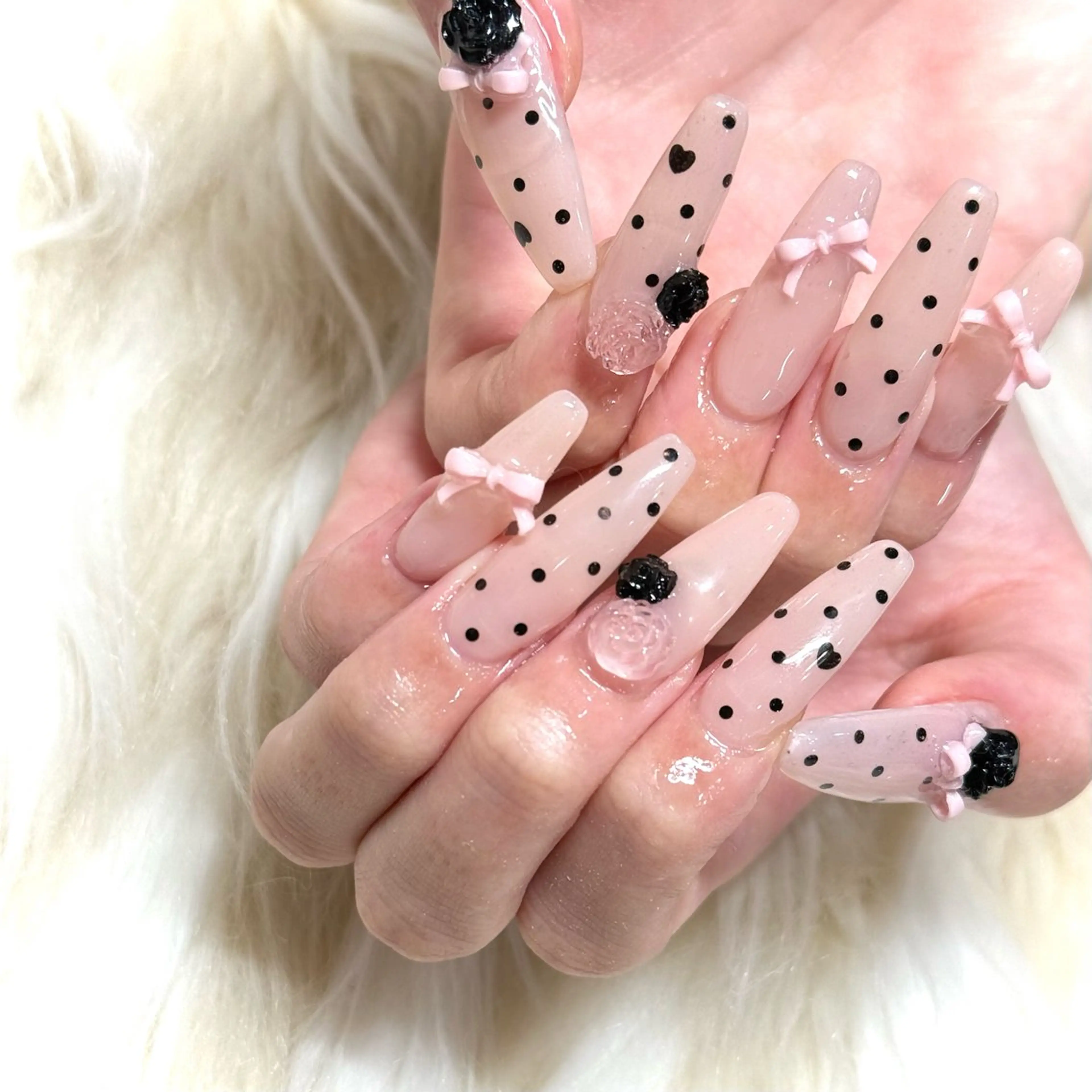 ネイル 長さ出し フットネイル フレンチネイル ジェルネイル グラデーション ハンドネイル Nail&eye Belire 新宿のネイルデザイン