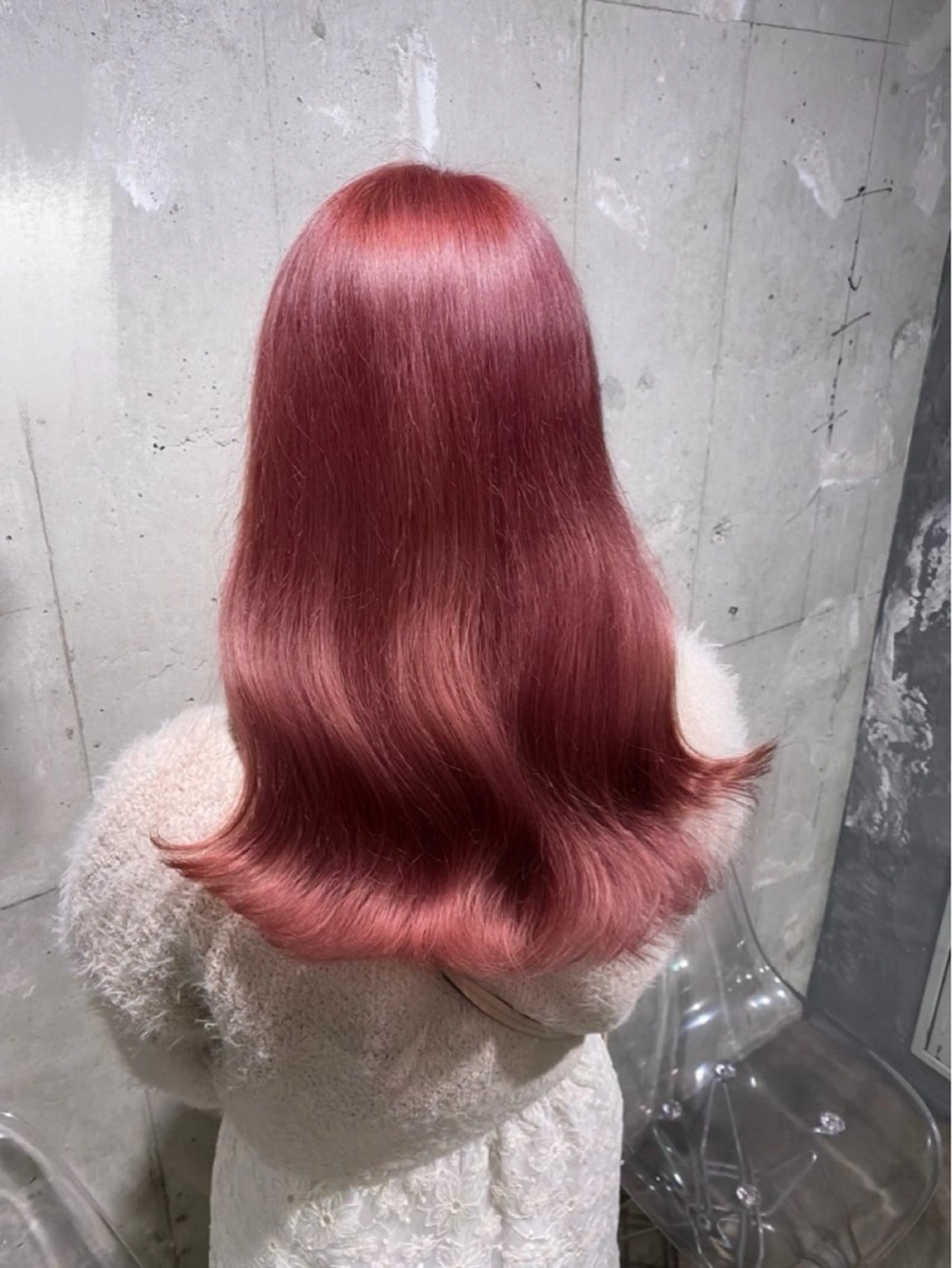 セミロング IS所属・横浜美容室/透明感 カラー/レイヤーのヘアスタイル