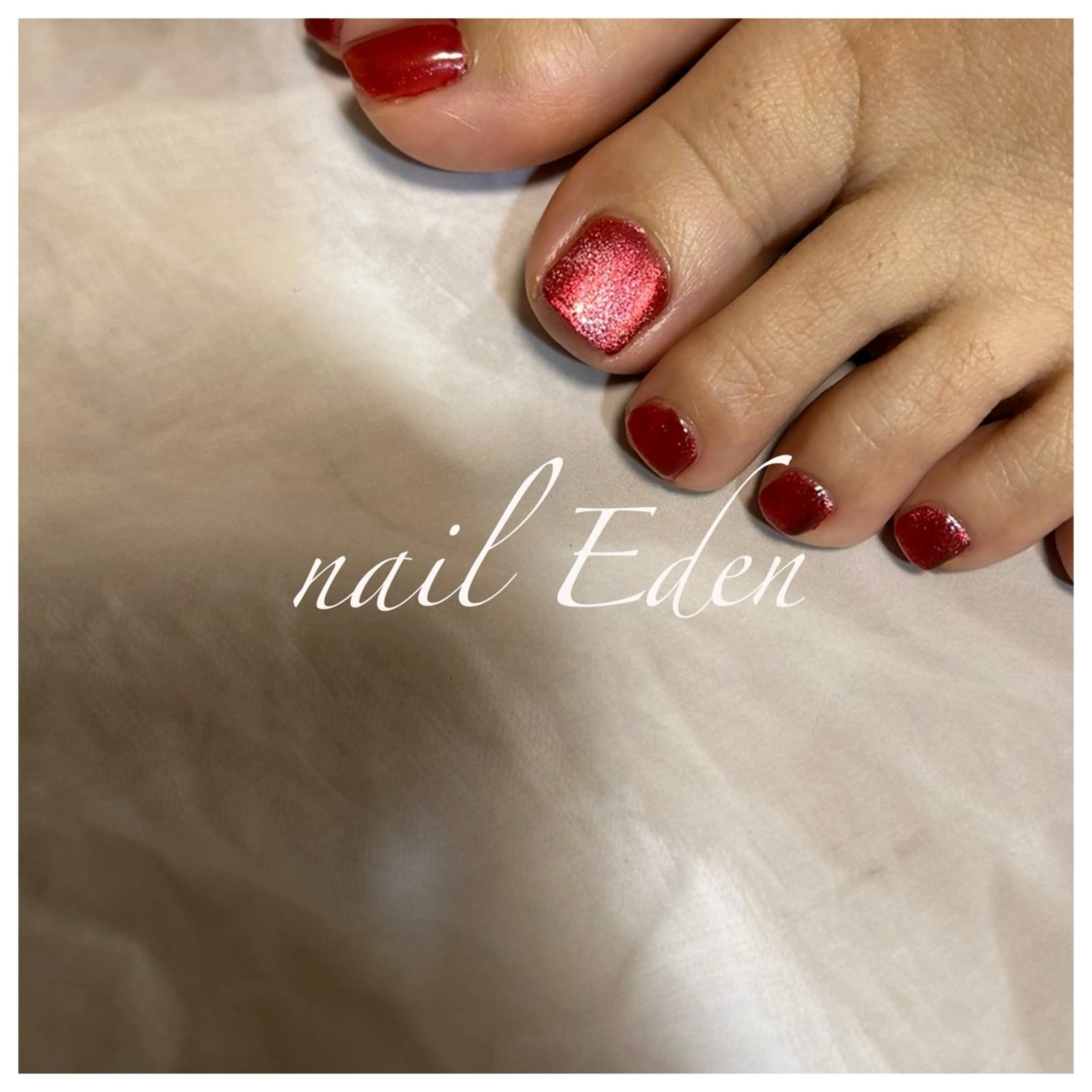 ネイル ジェルネイル マグネットネイル フットネイル Eden　private nail saron所属・Eden ♾️のネイルデザイン
