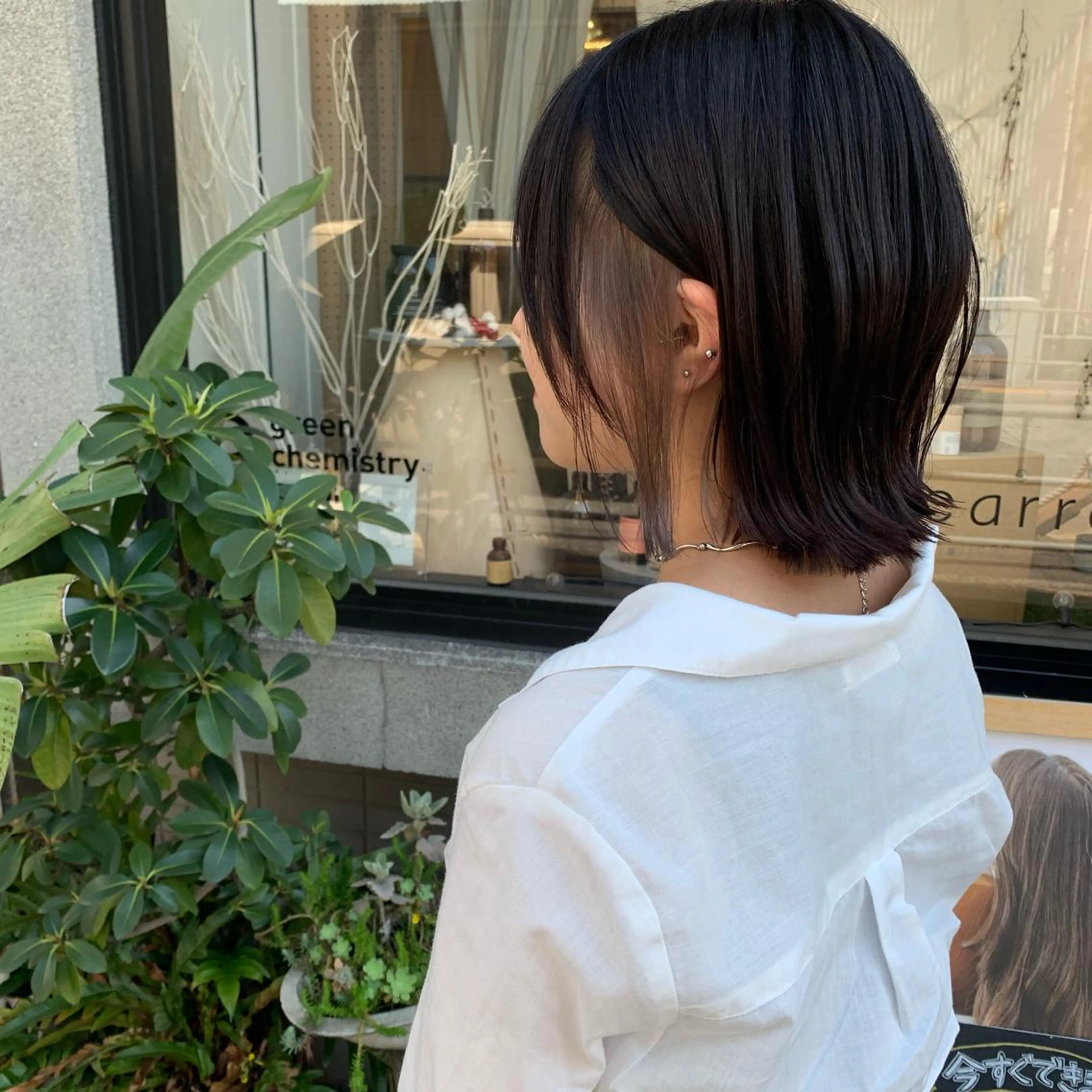 ショート 艶髪color💎髪 質改善ストレート大吉のヘアスタイル