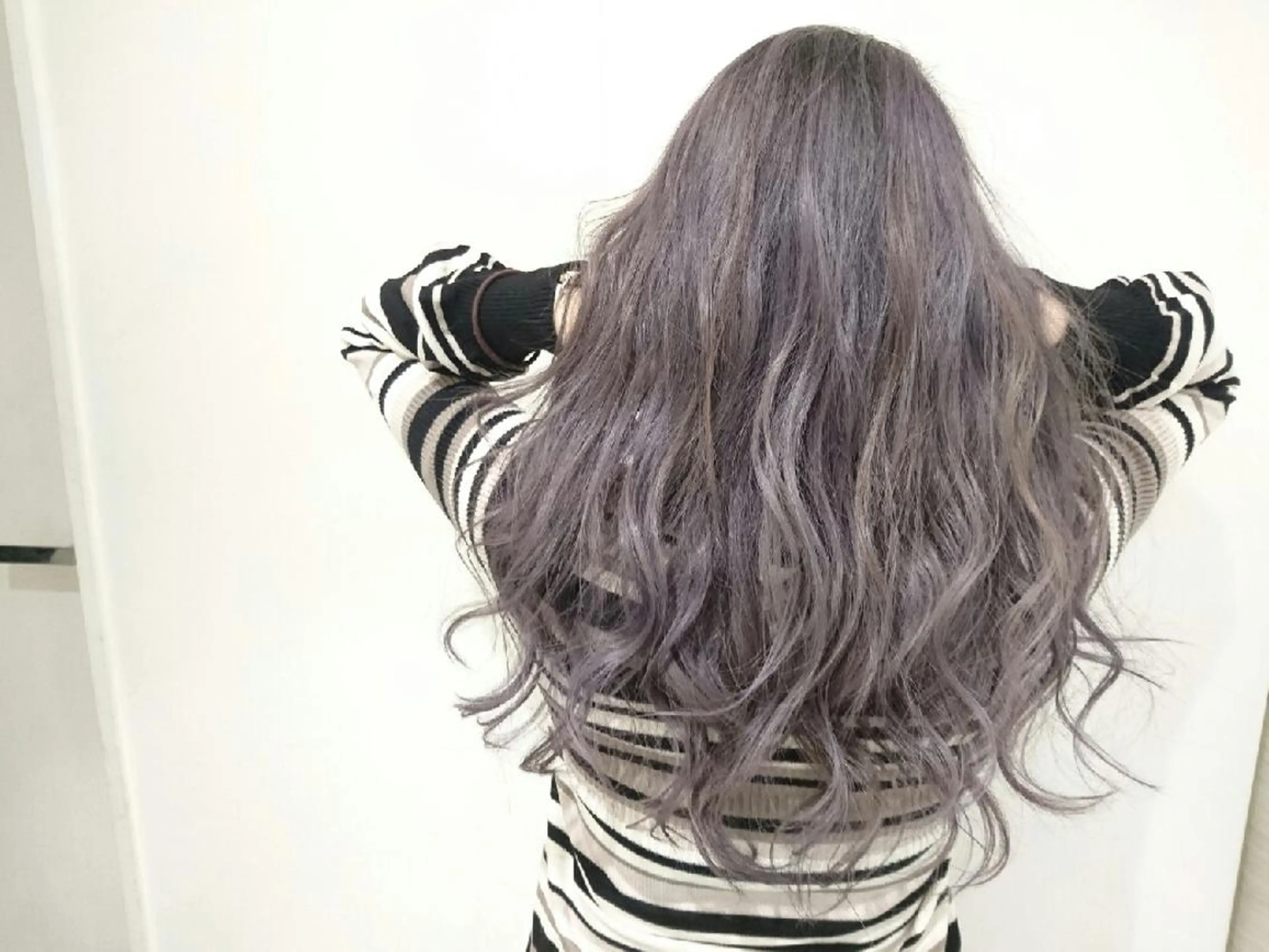 カラー ロング 韓国カラーエクステ 👑代表渡部雅己👑のヘアスタイル