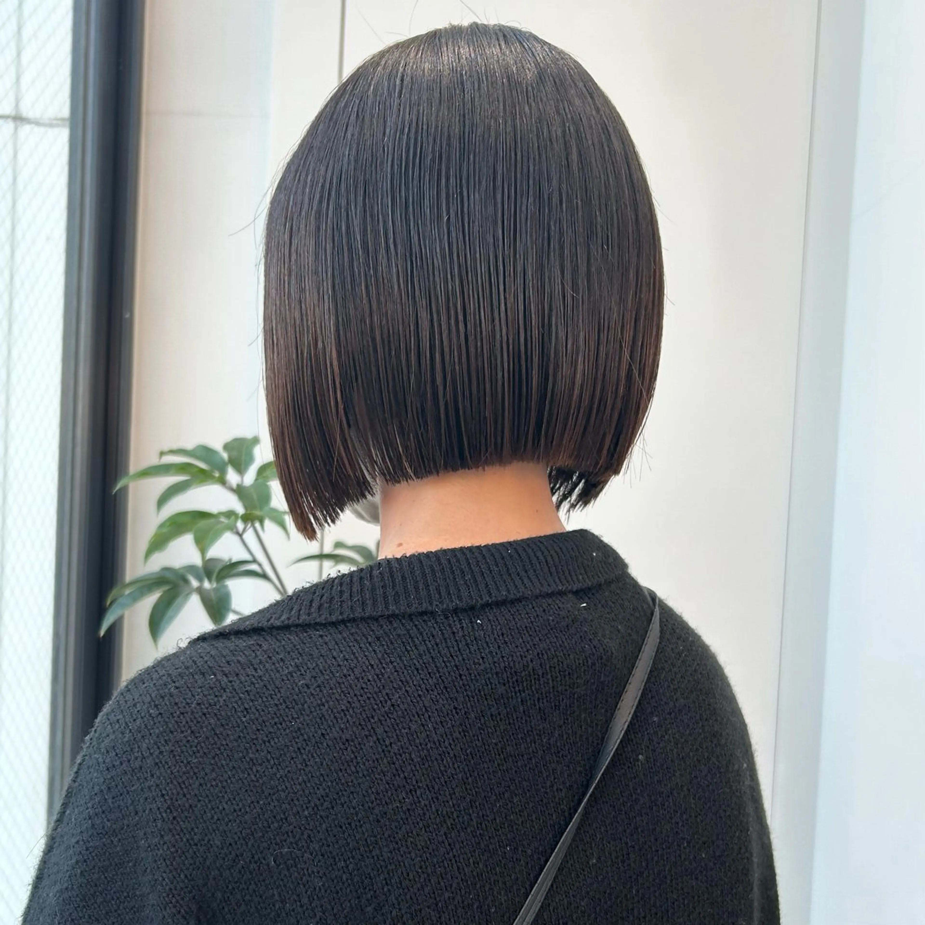 ミディアム カラー グレージュ ボブ ボブ/くびれボブ/ 髪質改善/Ru-kaのヘアスタイル