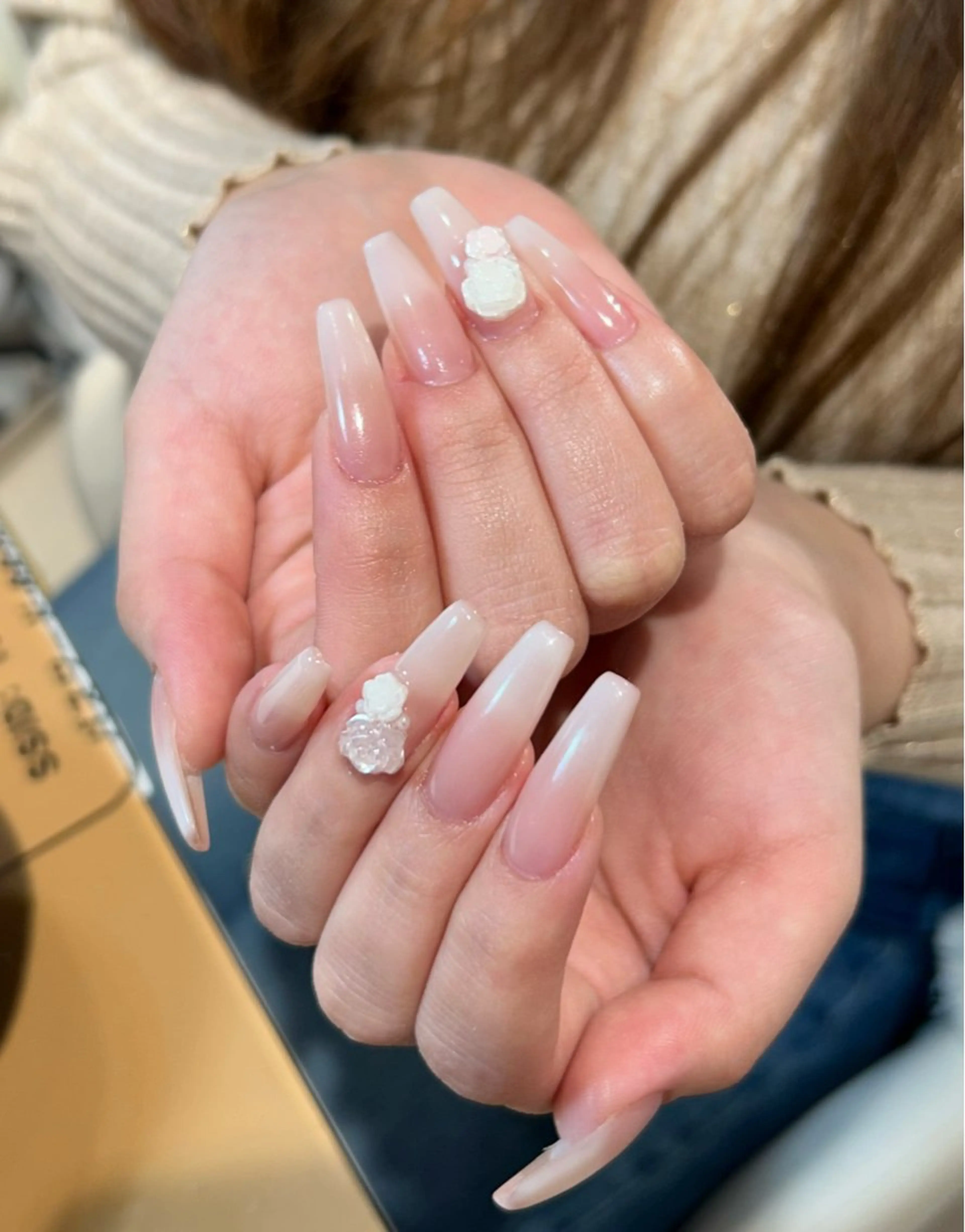 ネイル ハンドネイル ハンドケア 🦋Yumi Nail🦋Momoのネイルデザイン
