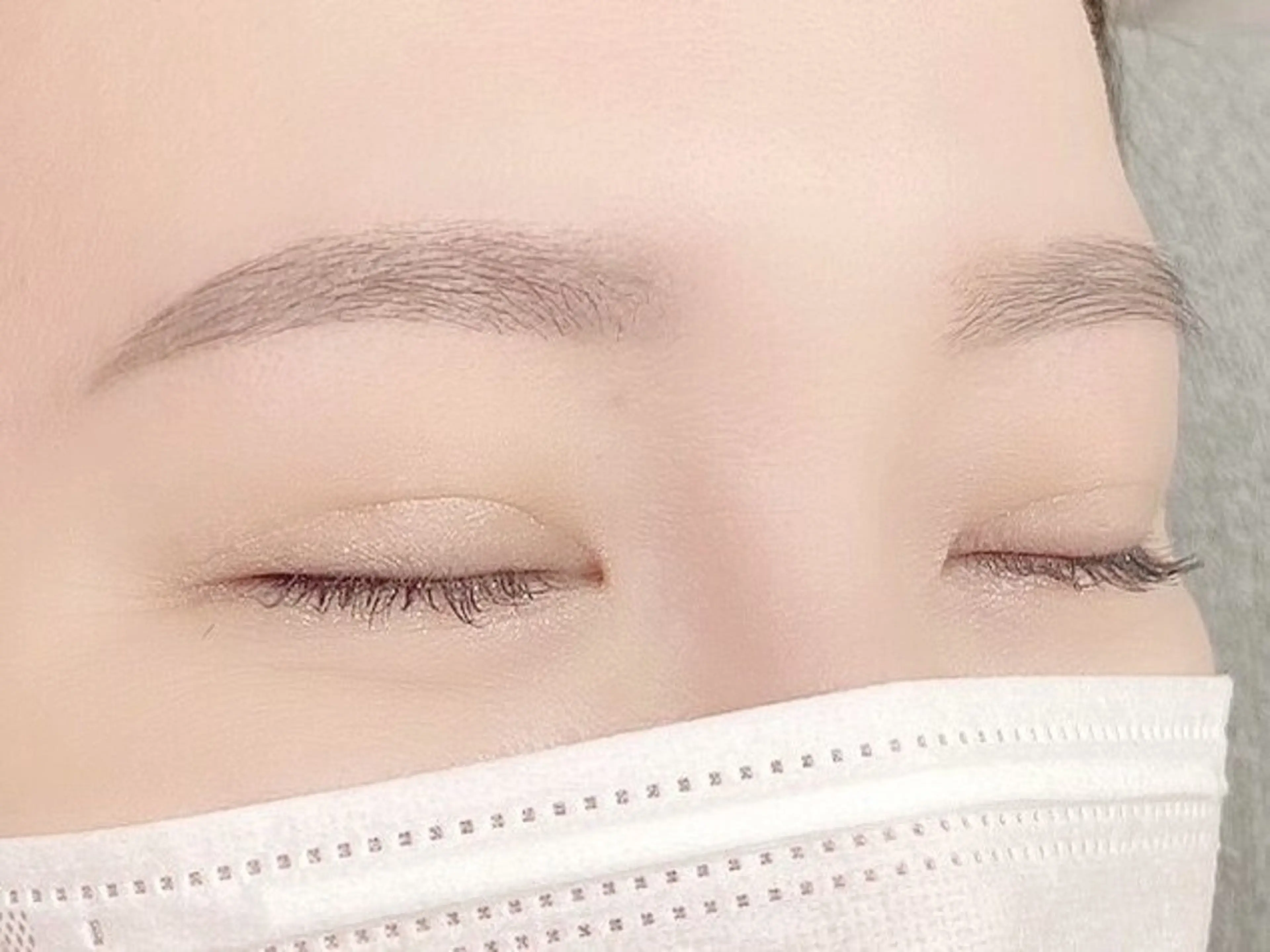 セットでお得に♪デザインパーマ+アイブロウWAX ¥9460→¥8480の写真