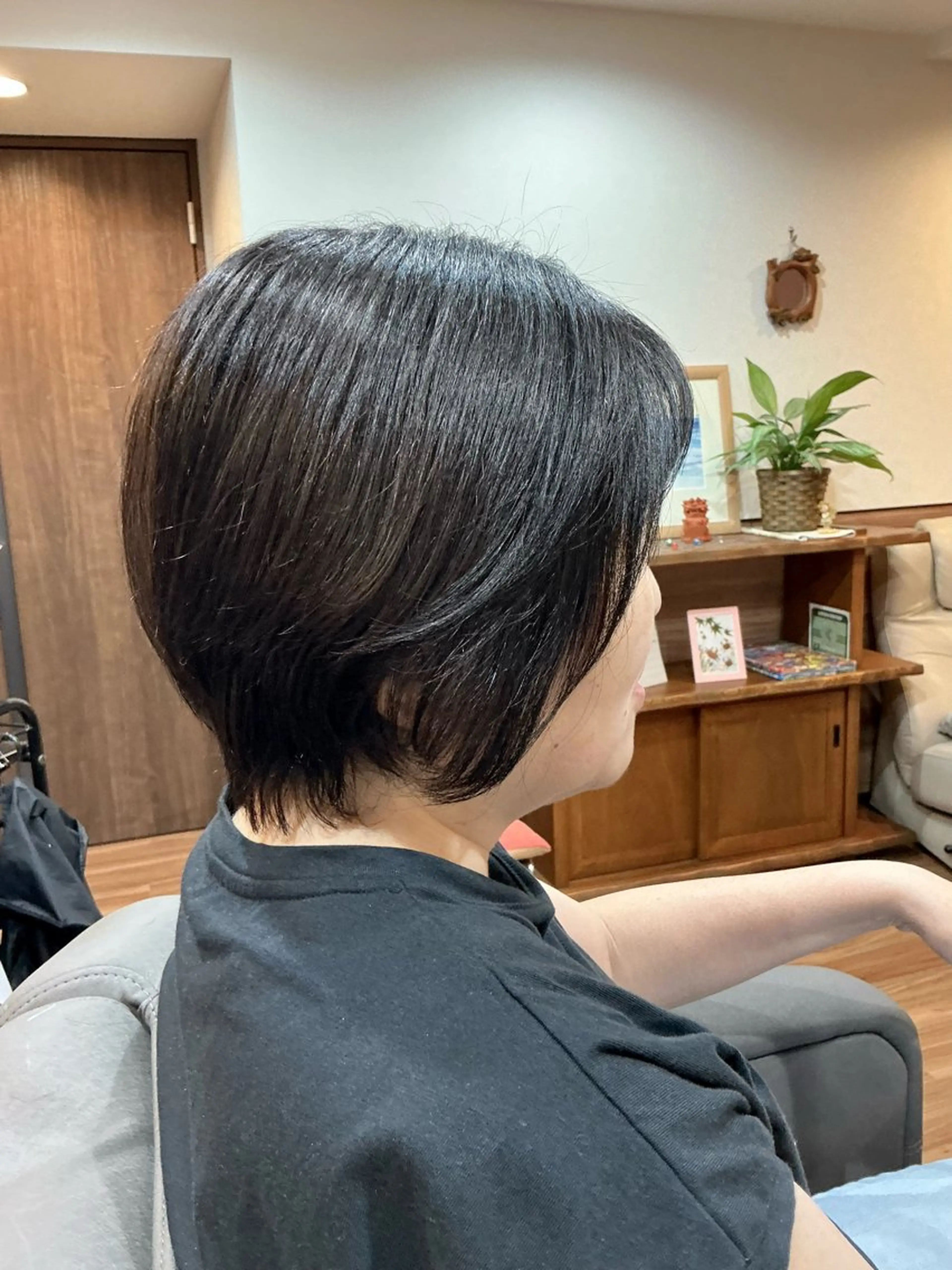 ショート カラー ショートヘア カット ヘアカラー トリートメント Annon プライベートサロンのヘアスタイル