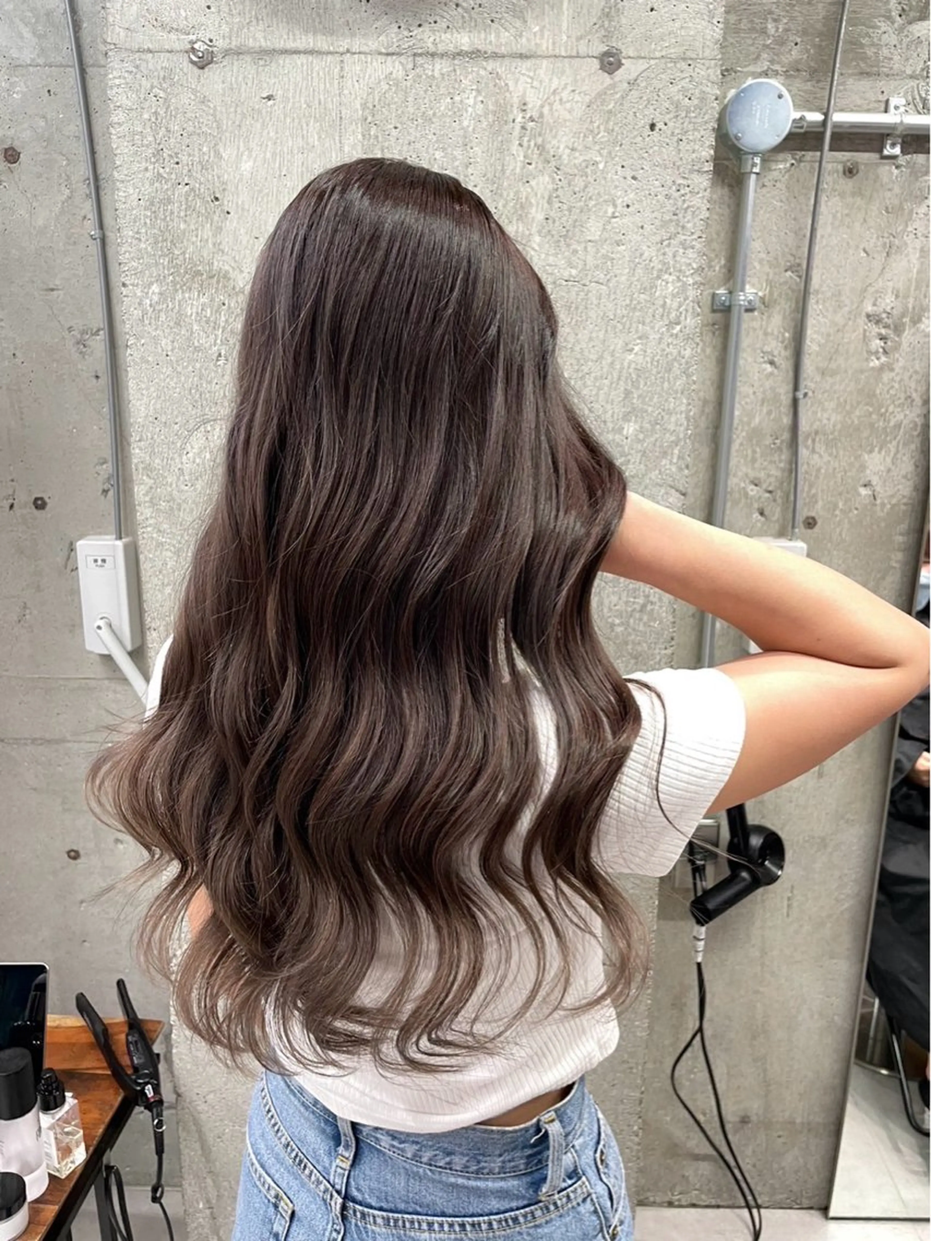 カラー ヘアカラー 🌊ハイライト Rizu🌊のヘアスタイル