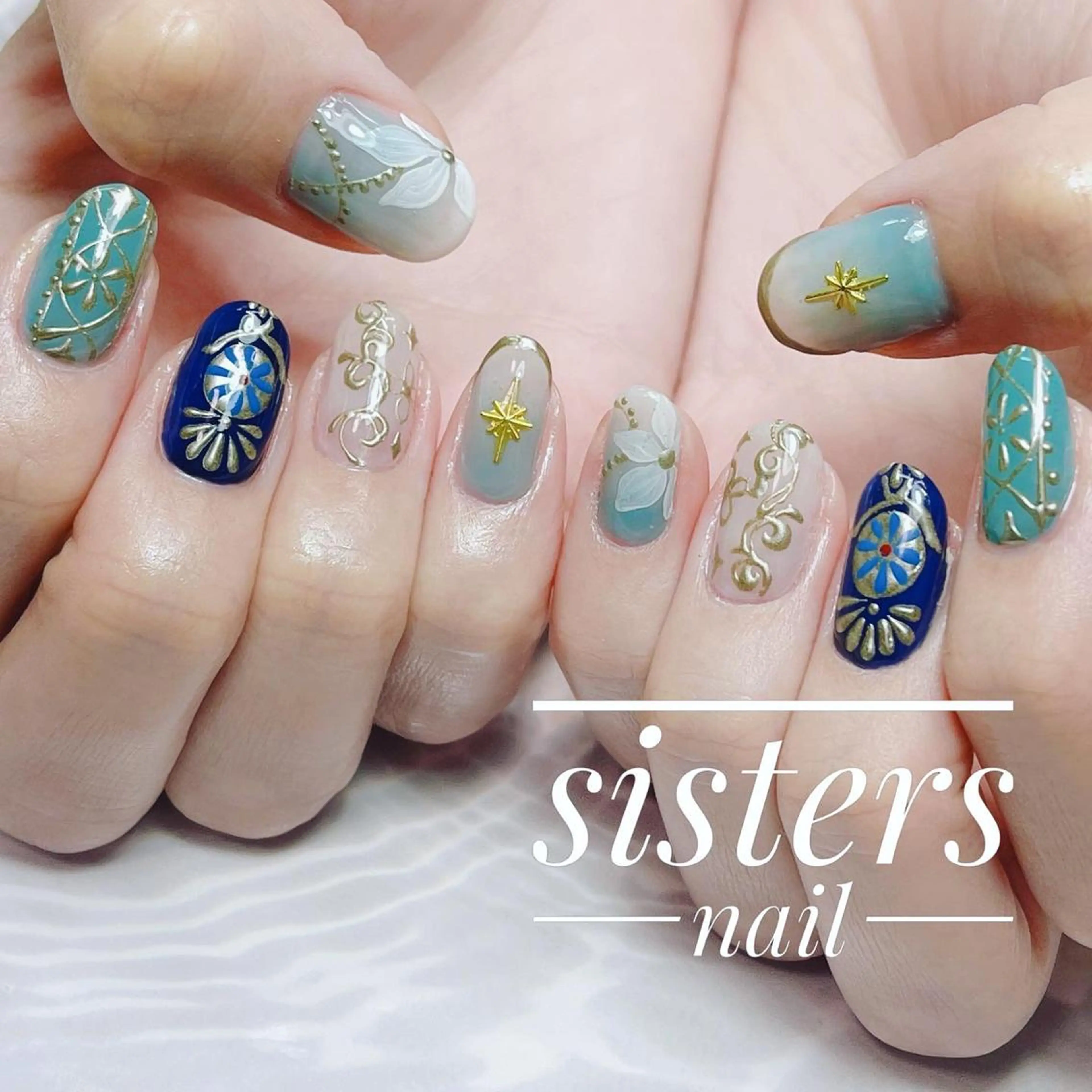 ネイル アートネイル sisters nail.fのネイルデザイン