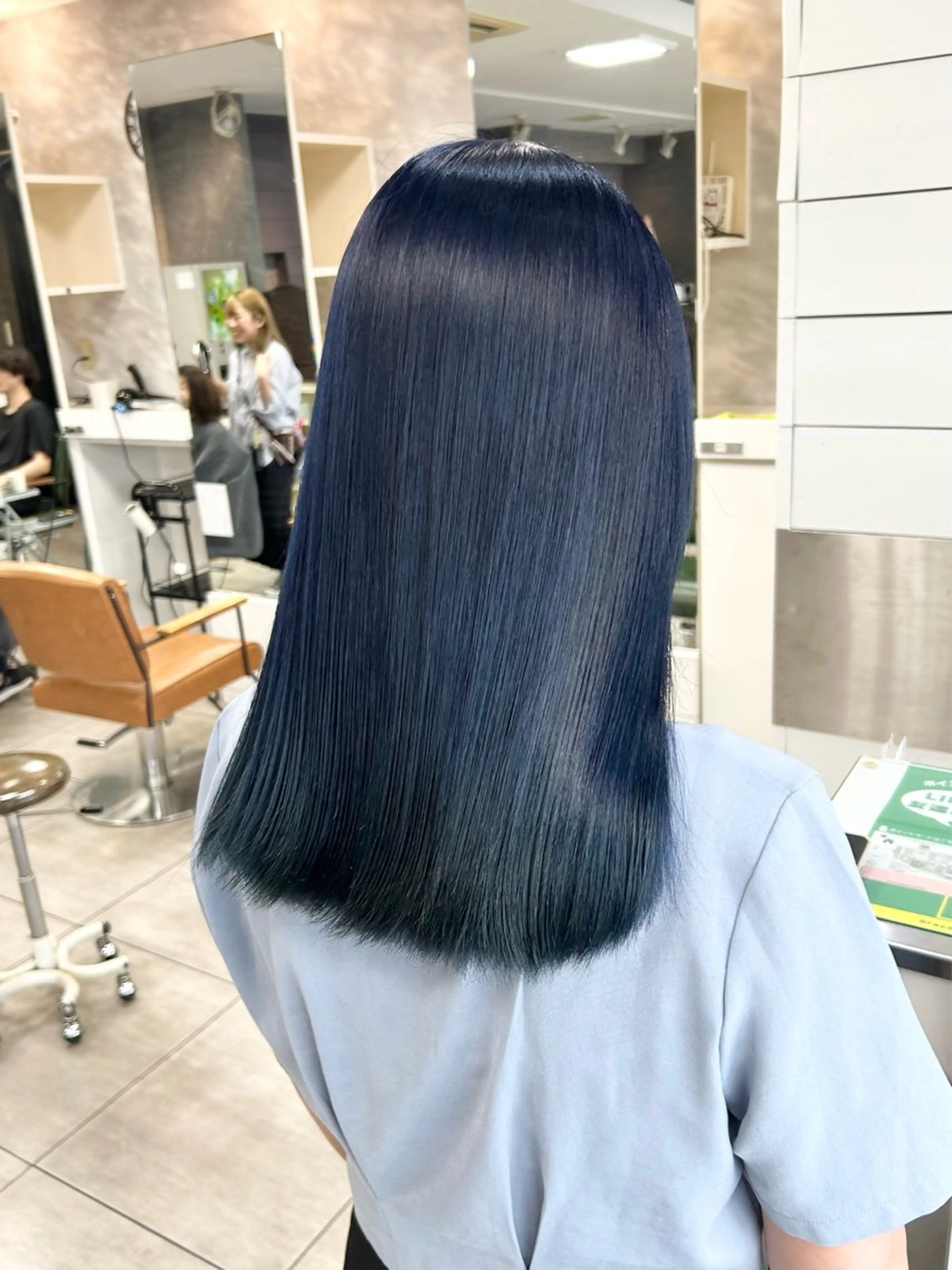 ミディアム ヘアカラー 🫧艶髪カラー🫧 森本くるみのヘアスタイル