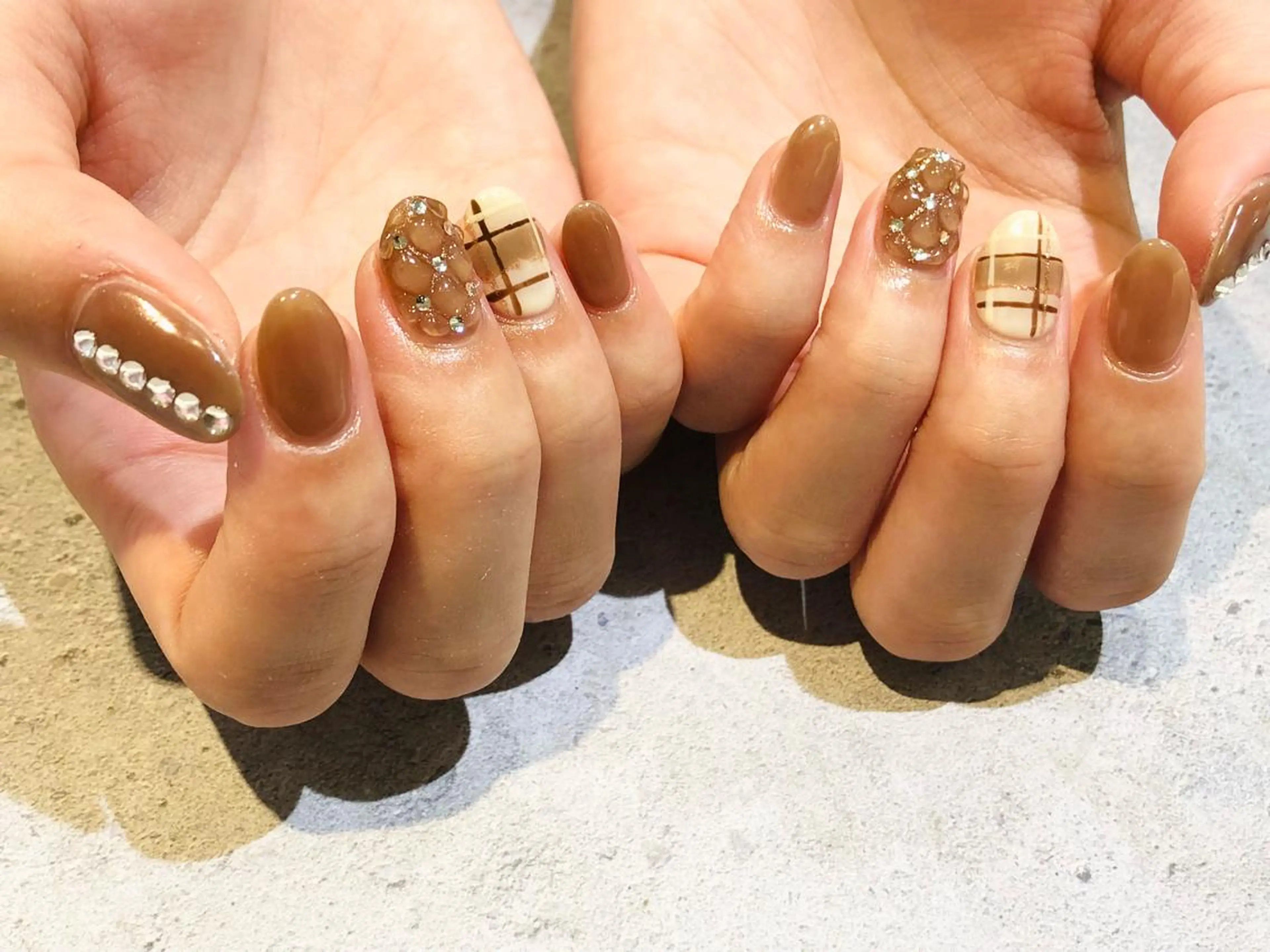 ネイル 舞田 苑香のネイルデザイン