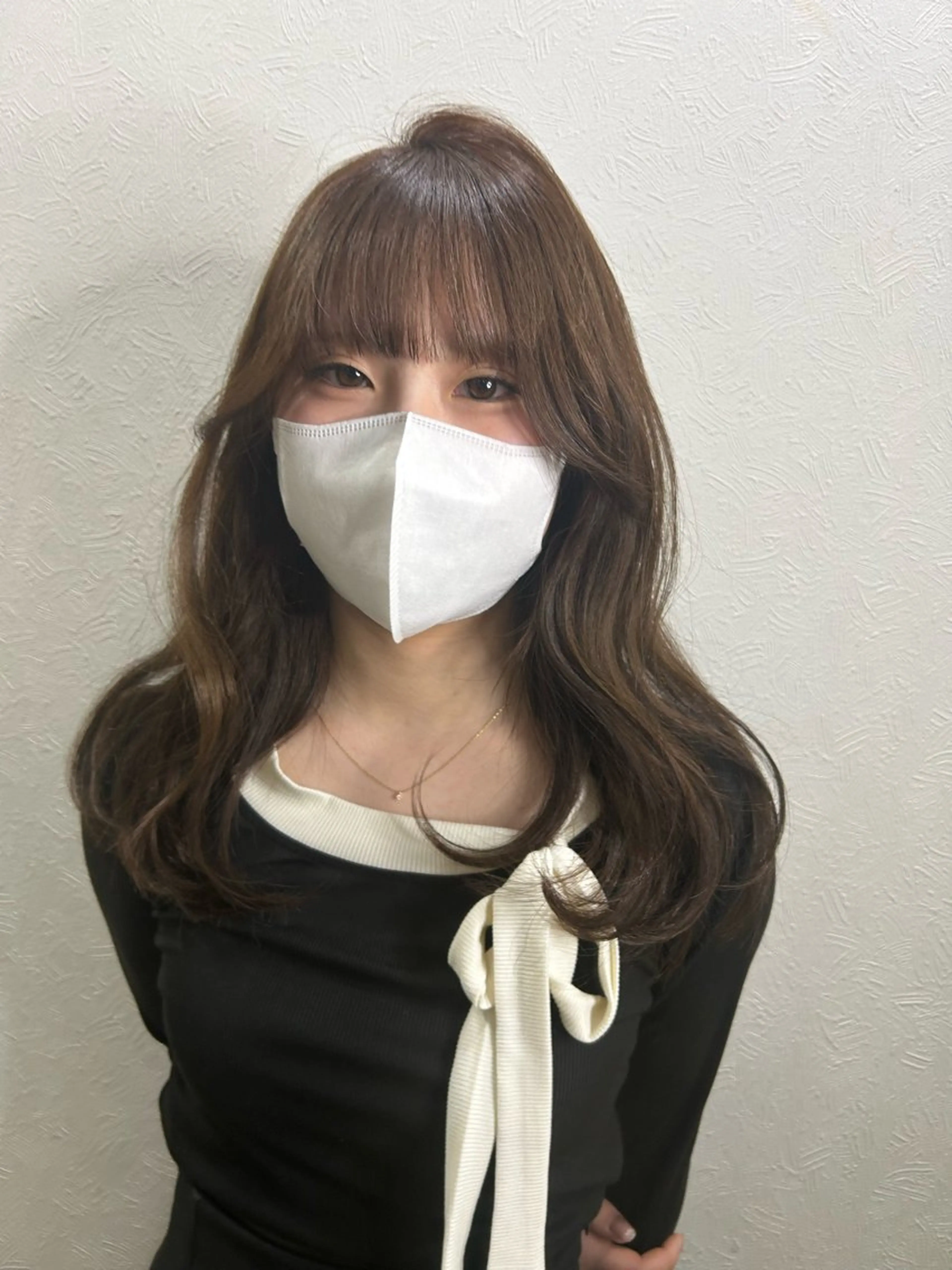 ロング カット ヘアカラー トリートメント 剣持友希/ifh iizuka/高崎のヘアスタイル