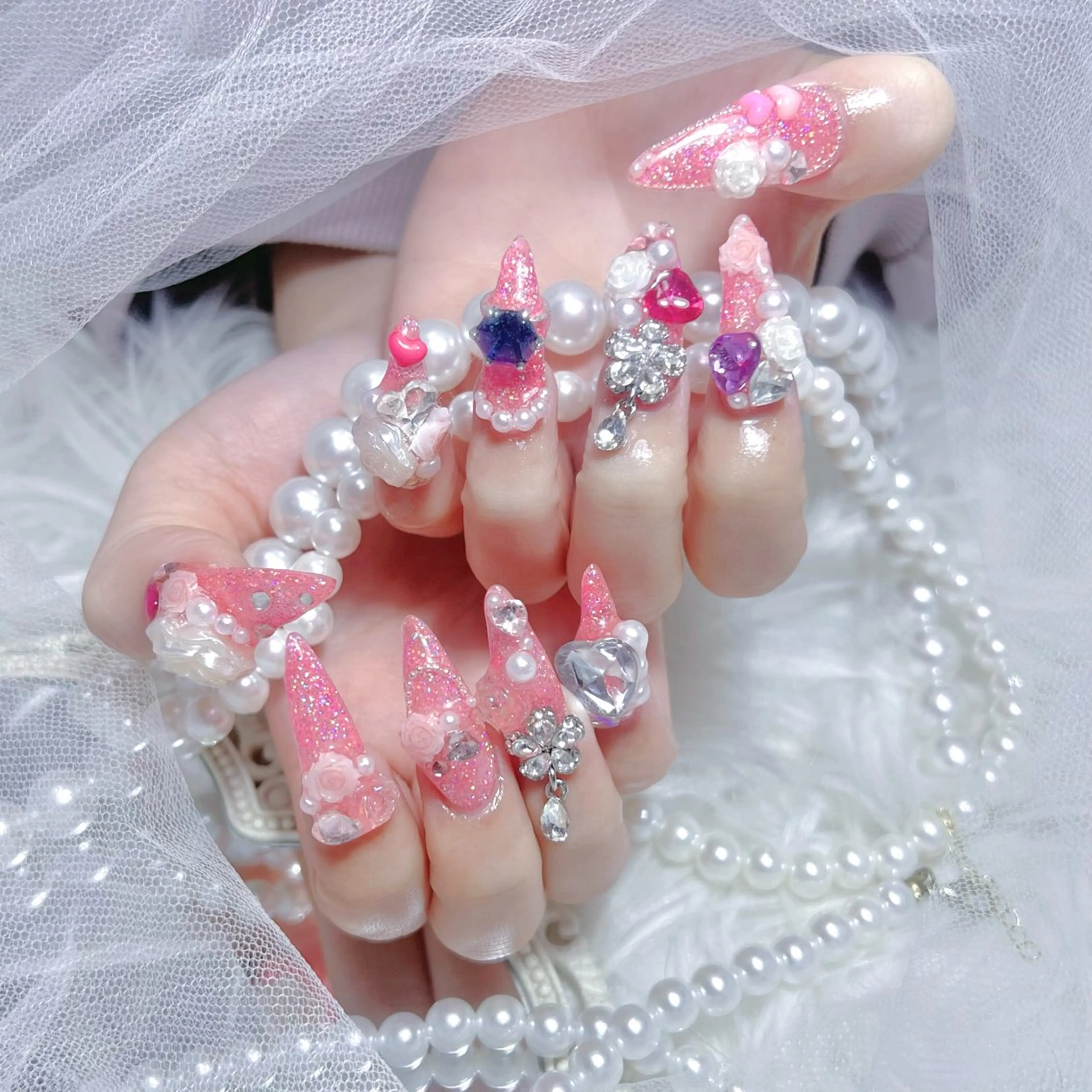 ネイル 持ち込み ハンドネイル Nail salon unmeltのネイルデザイン