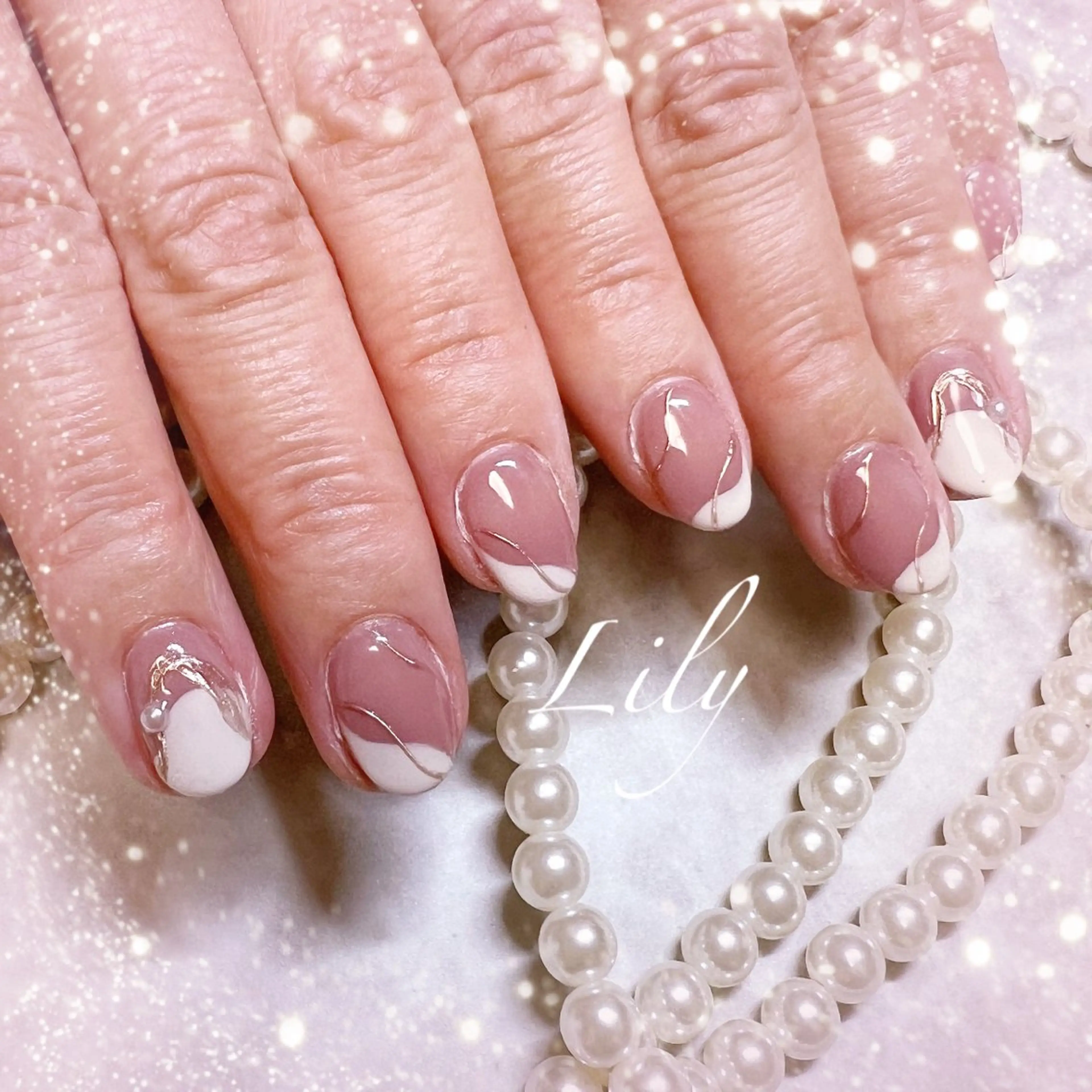 ネイル ハンドネイル Nailsalon Lilyのネイルデザイン