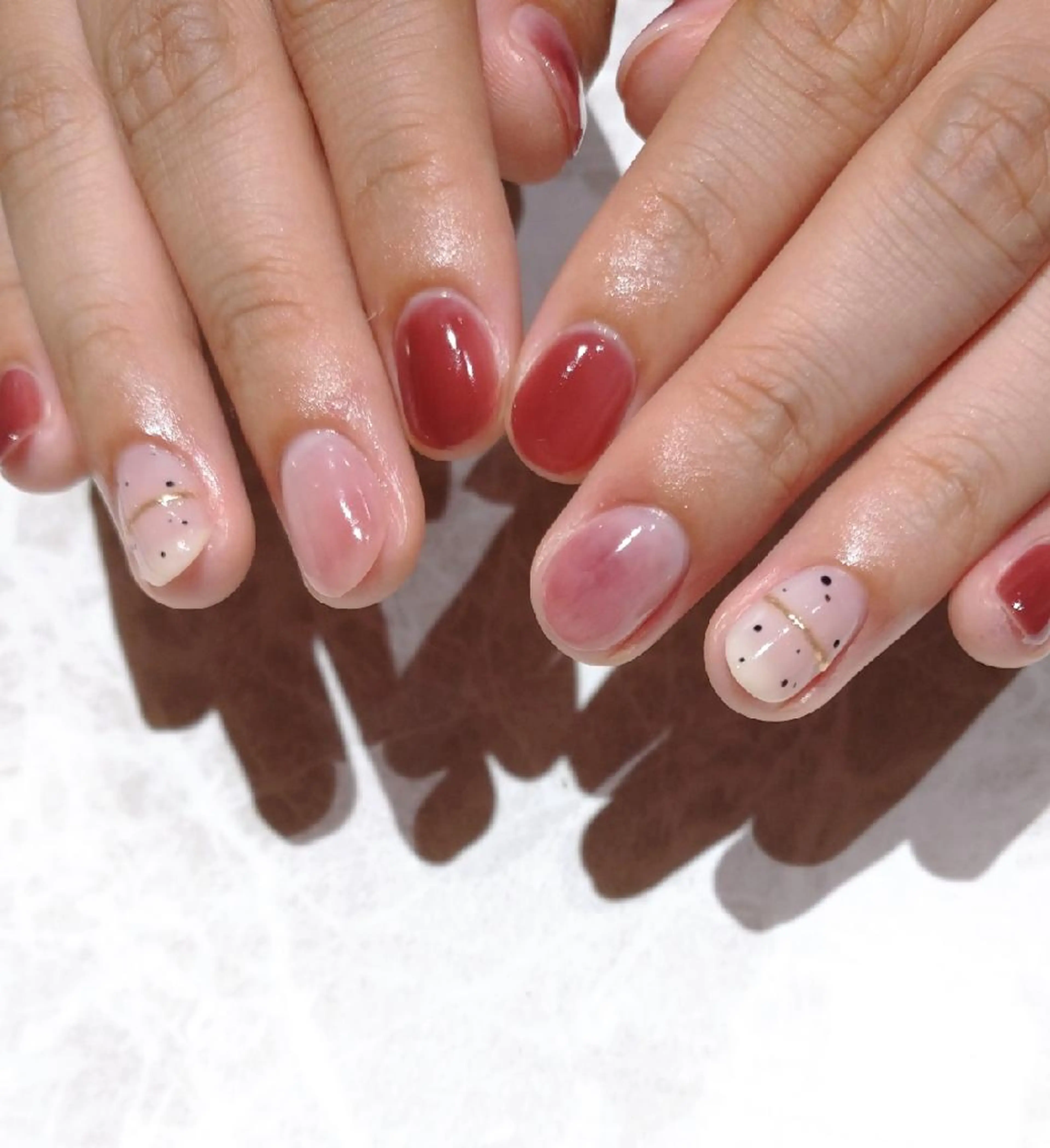 ネイル ハンドネイル 會田 瑠衣のネイルデザイン