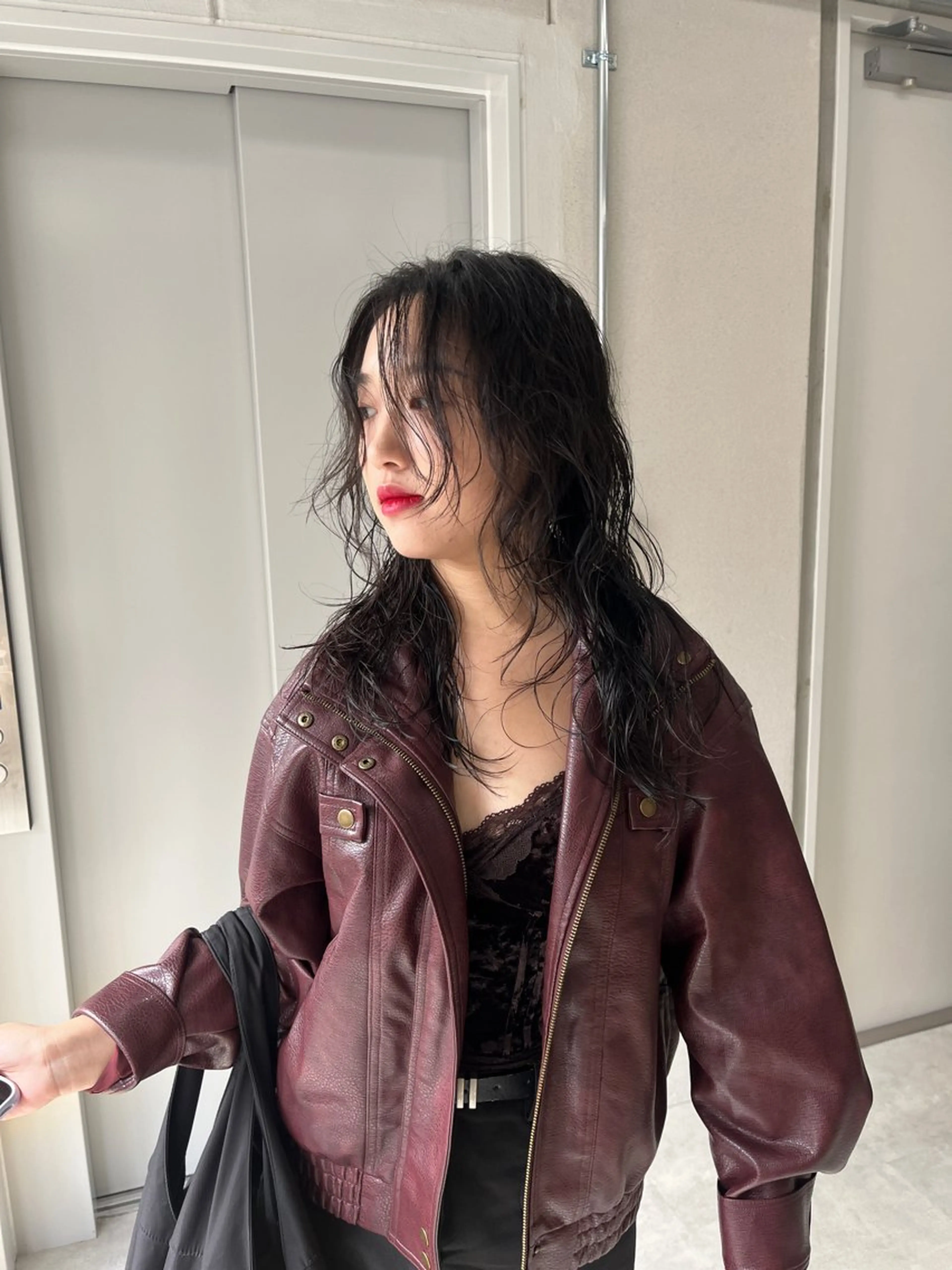 セミロング カット パーマ トリートメント 髪質改善/美髪 透明感/nanakoのヘアスタイル