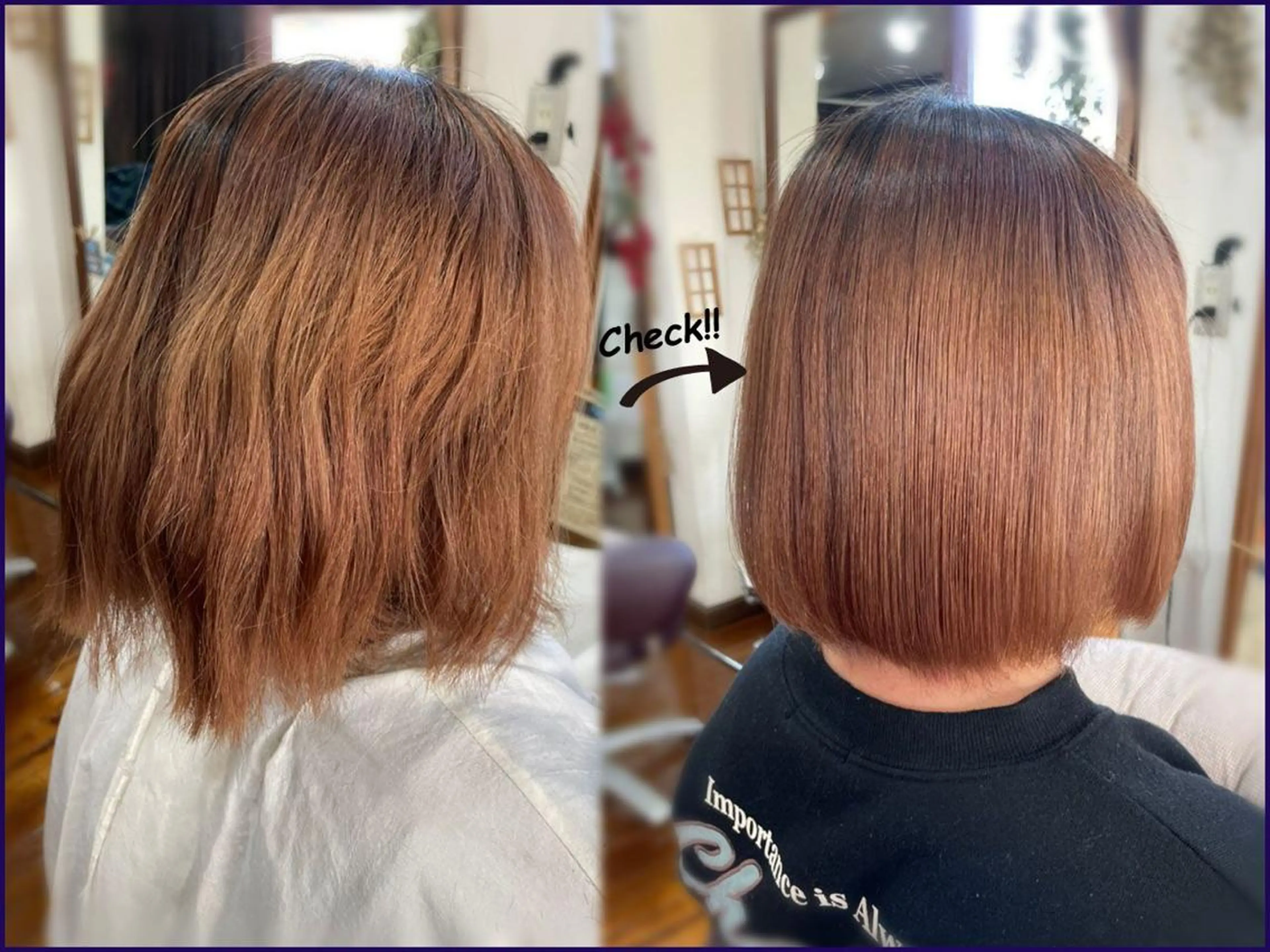 🔴髪質改善ケアコース🔴カット＋髪質改善プレミアムトリートメントの写真