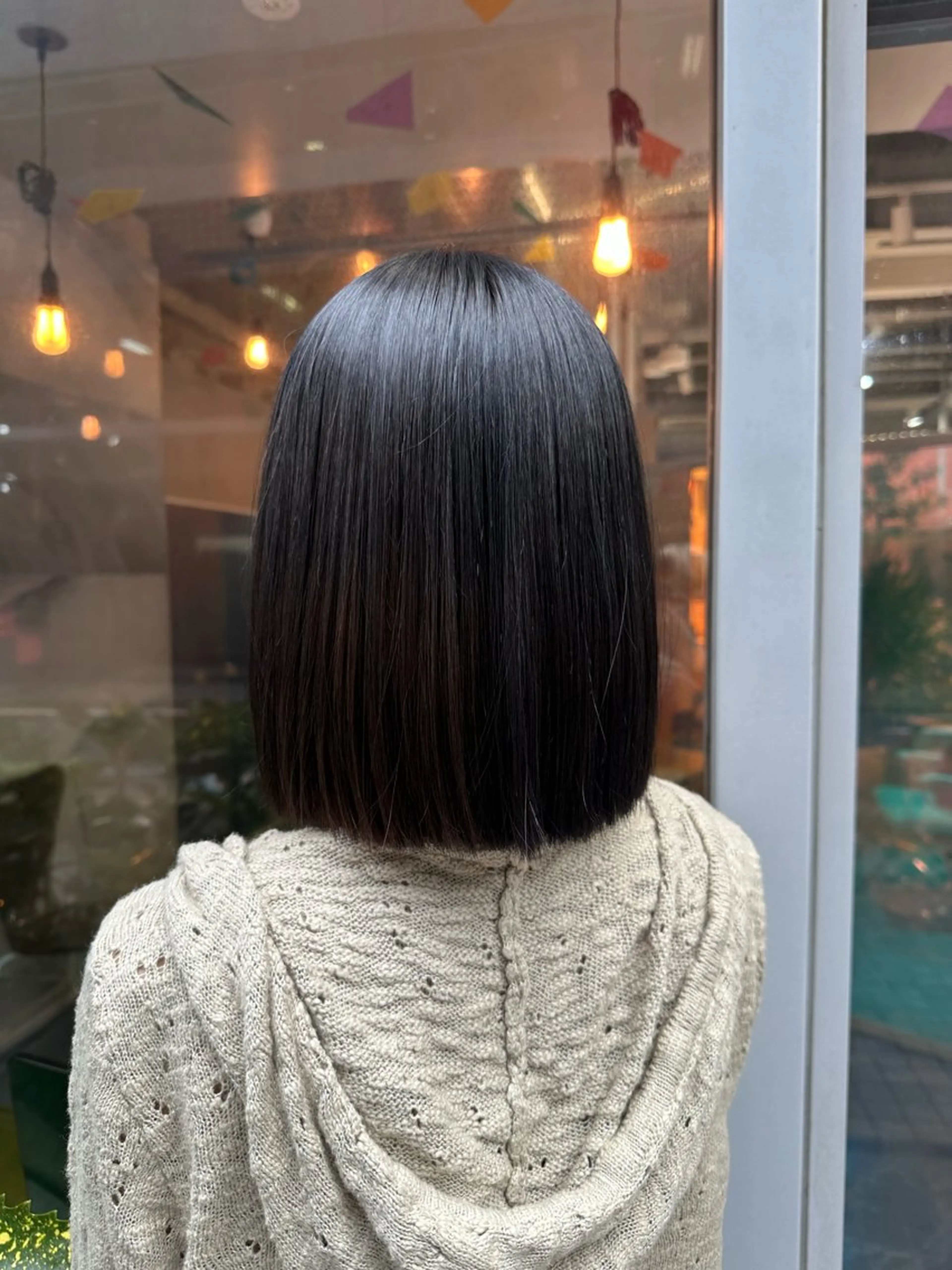 ミディアム ヘアカラー 酸性ストレート/艶髪 /縮毛/sara❄️のヘアスタイル