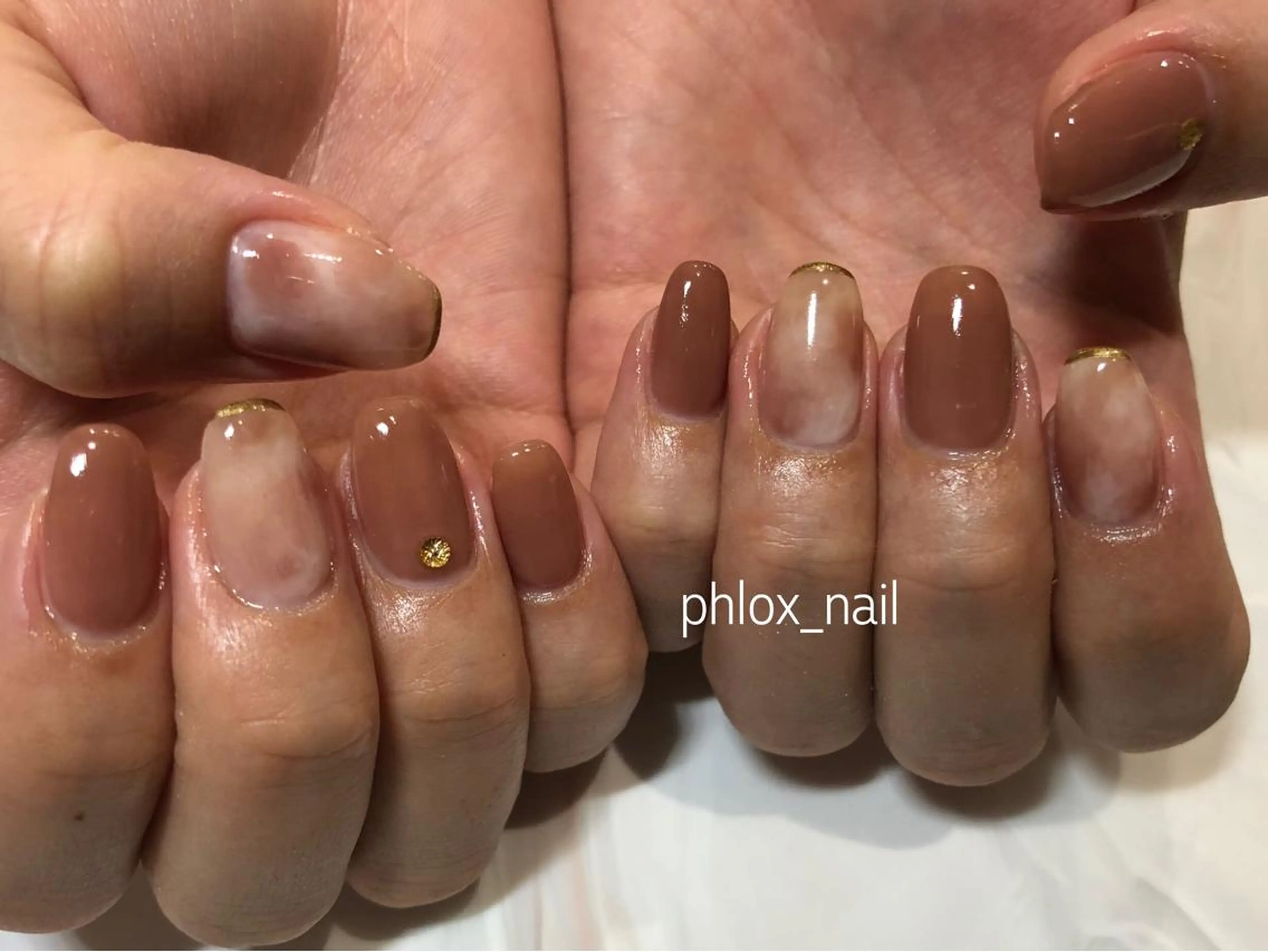 ネイル s/w ＿shokoのネイルデザイン