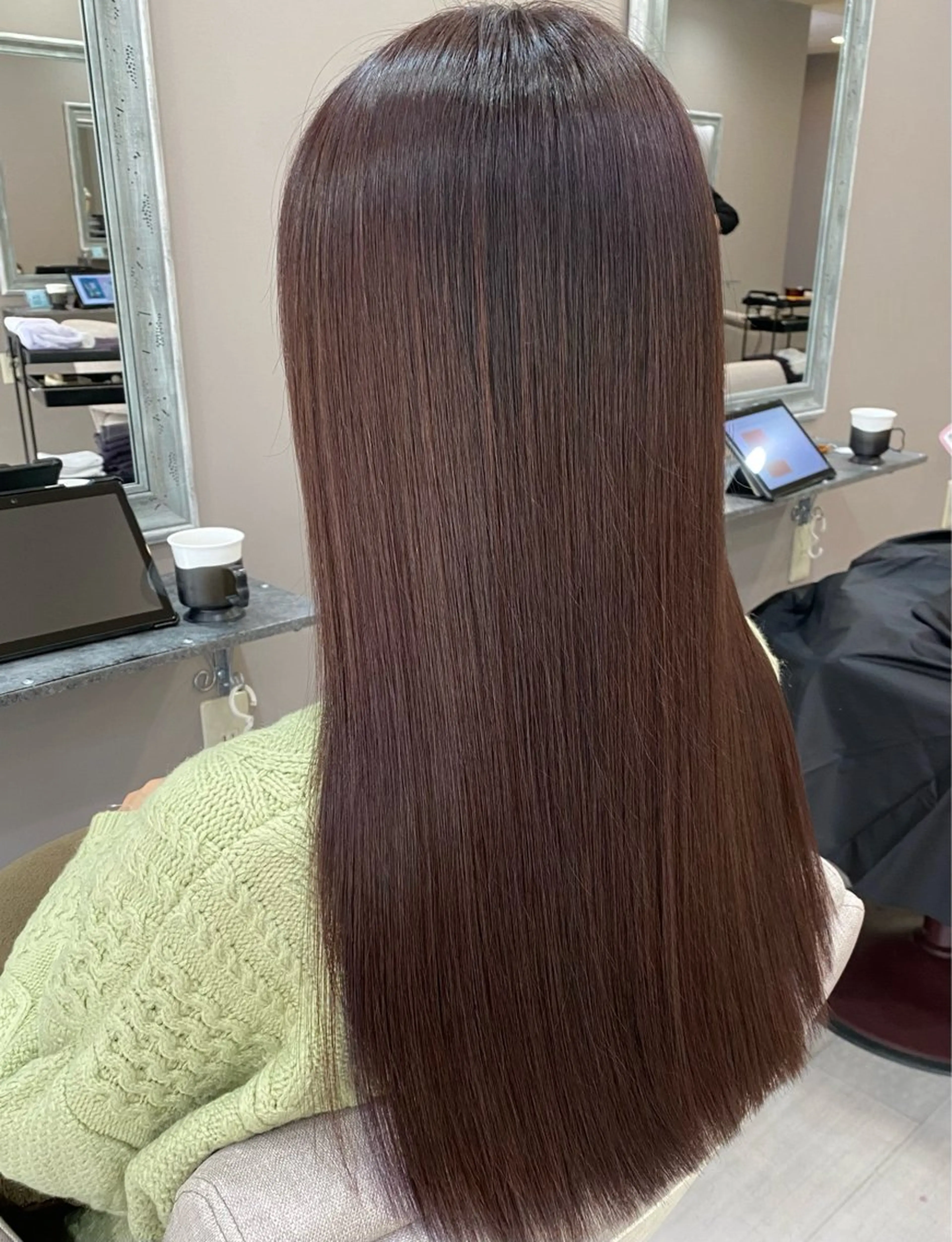 ロング カラー 水瀬 咲夏のヘアスタイル