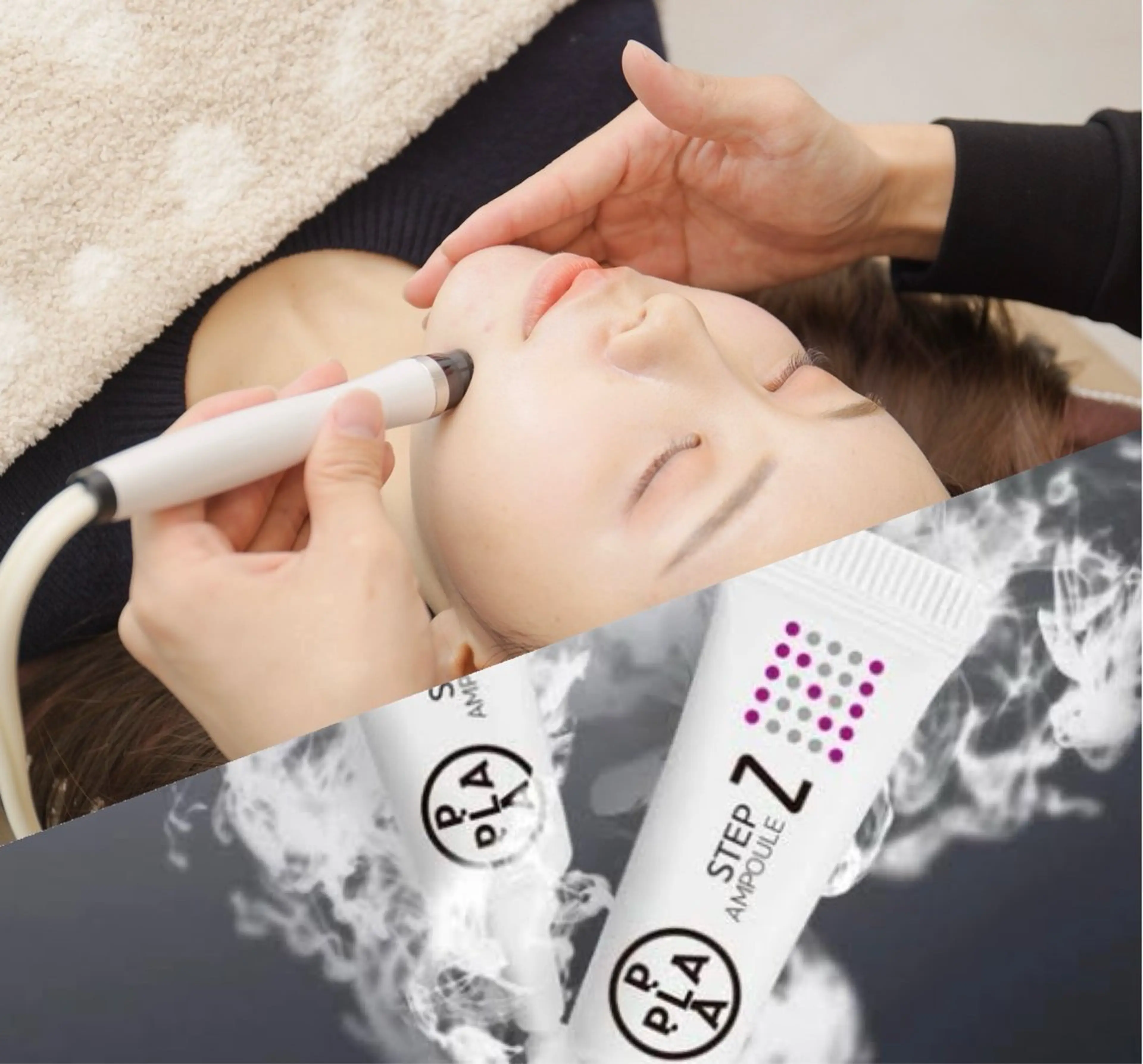 【黒ずみ×艶肌・美白】毛穴洗浄ハイドラフェイシャル×プラピール　黒ずみ/水光肌/艶肌/美白/エイジングケアの写真