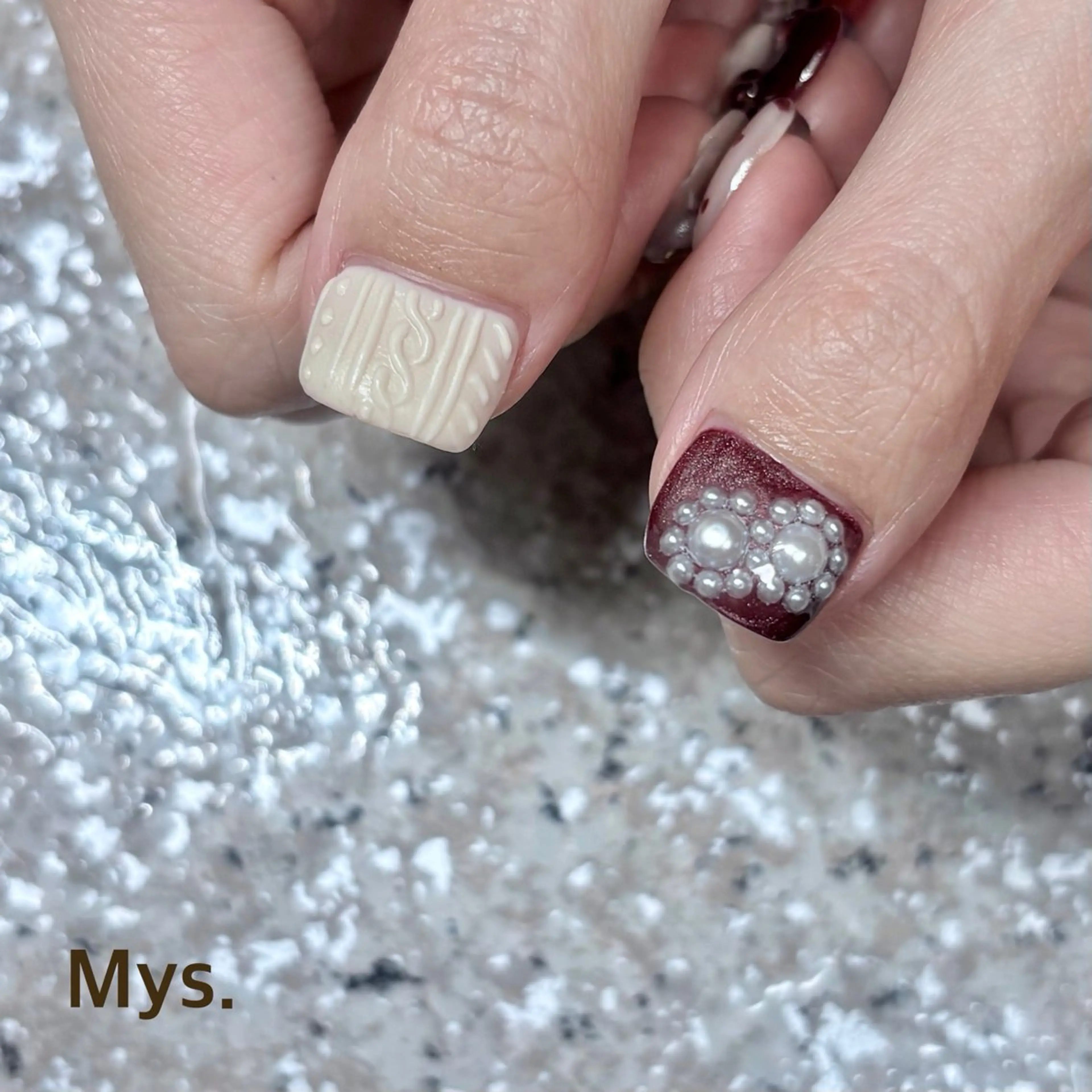 ネイル ハンドネイル Mys. 三上紗紀のネイルデザイン