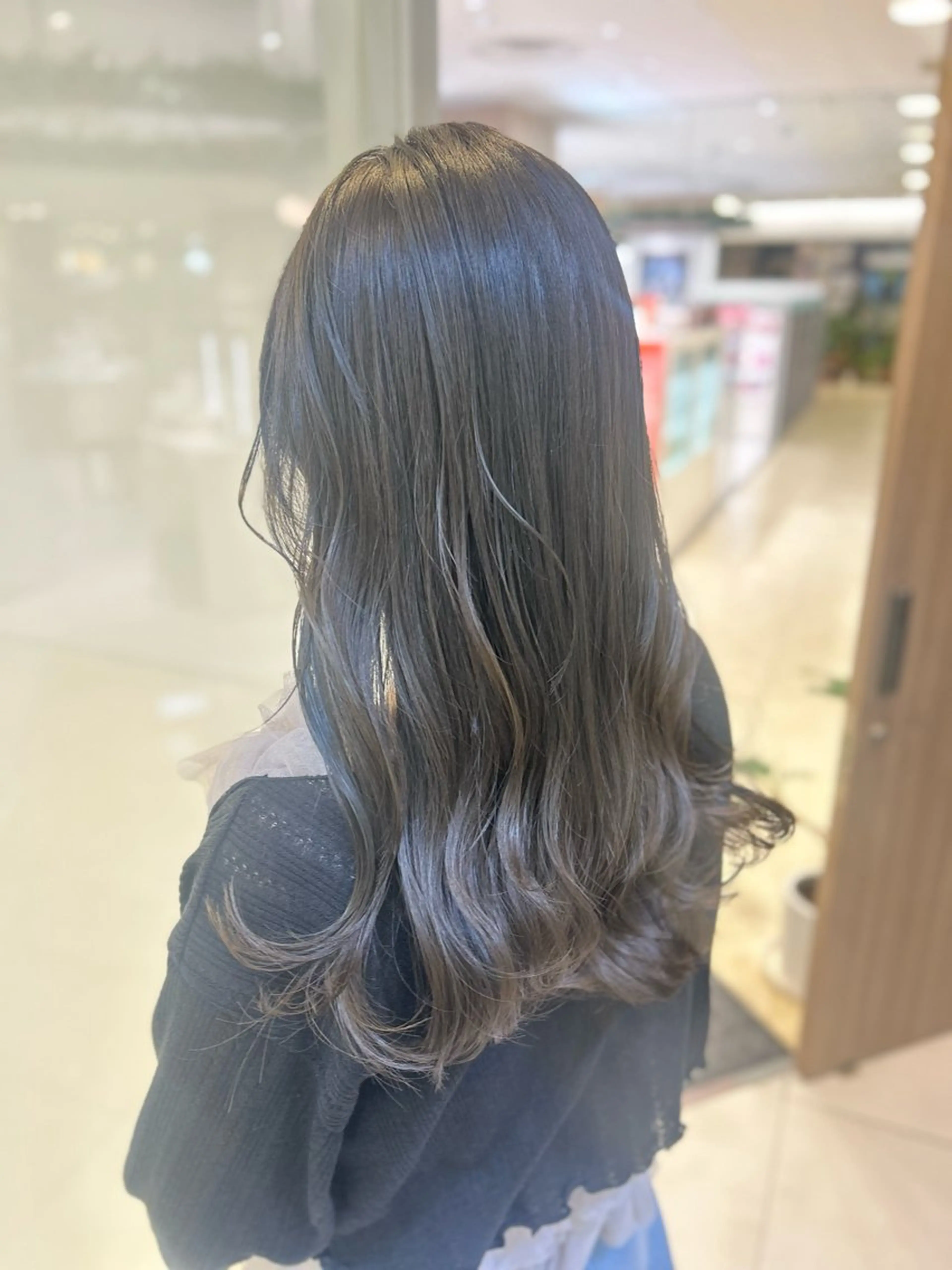 ロング カラー 髪質改善/縮毛矯正 ササキナツミのヘアスタイル