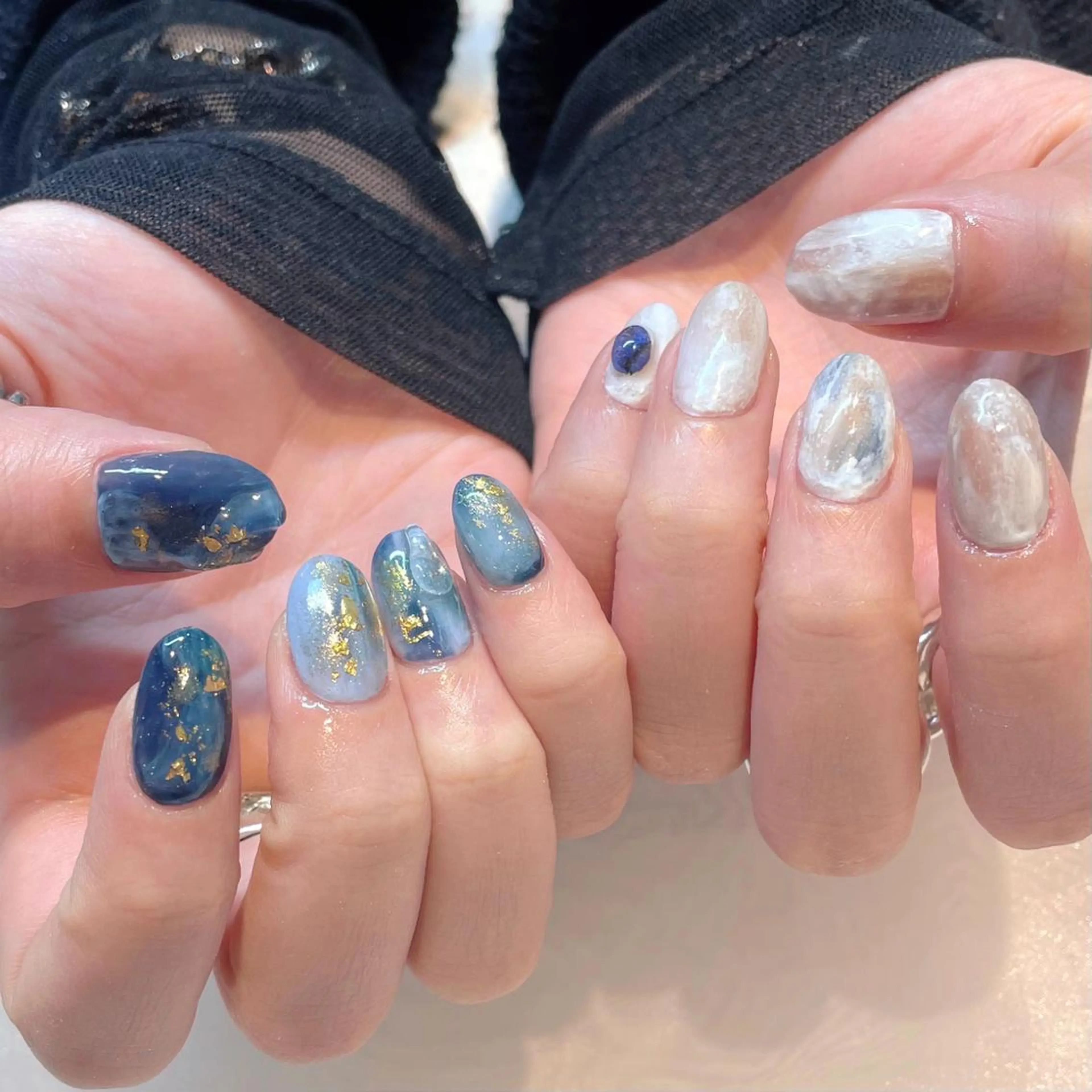 ネイル ハンドネイル 新井 ひなののネイルデザイン