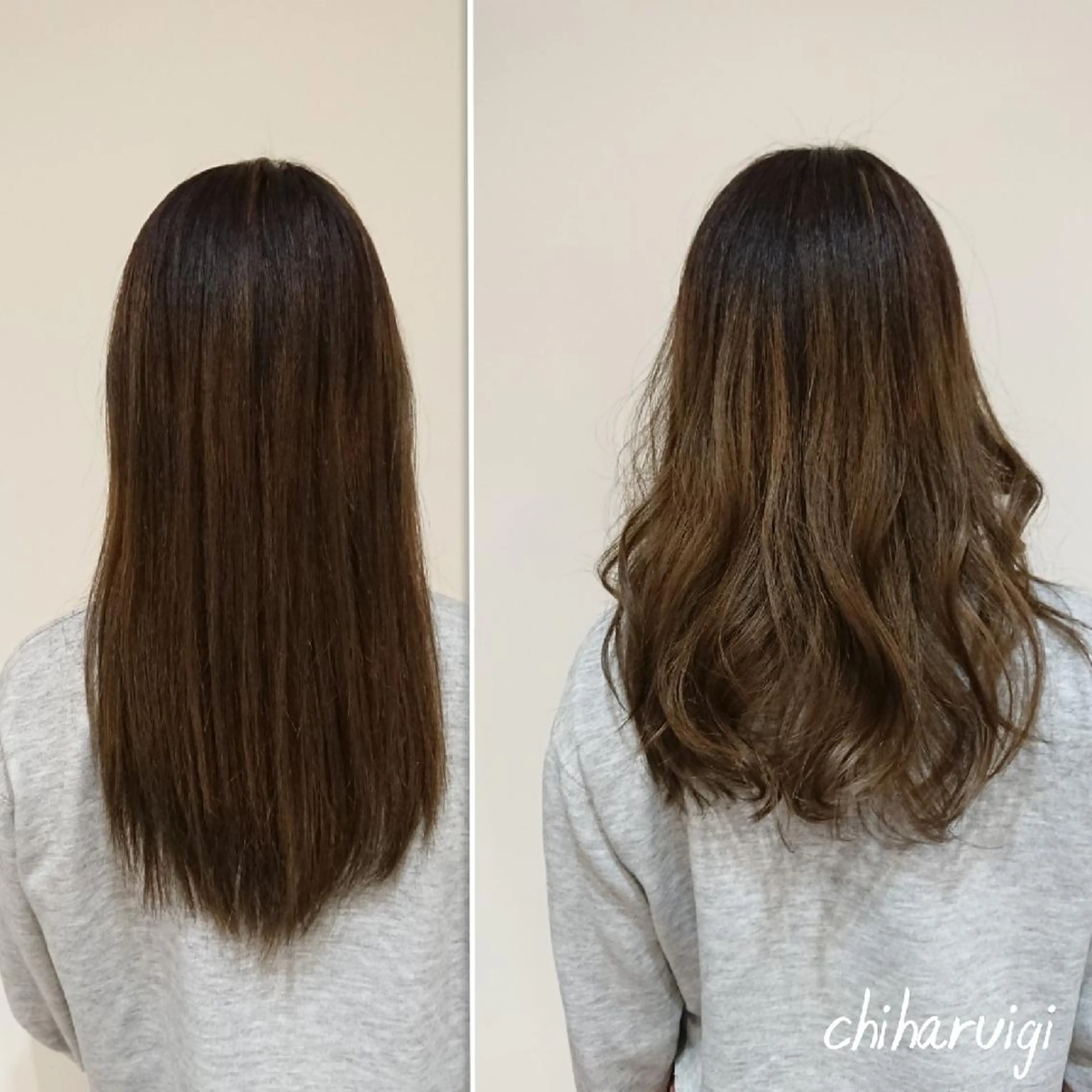ロング ブリーチ/ヘアケア/ 艶髪/イギチハルのヘアスタイル