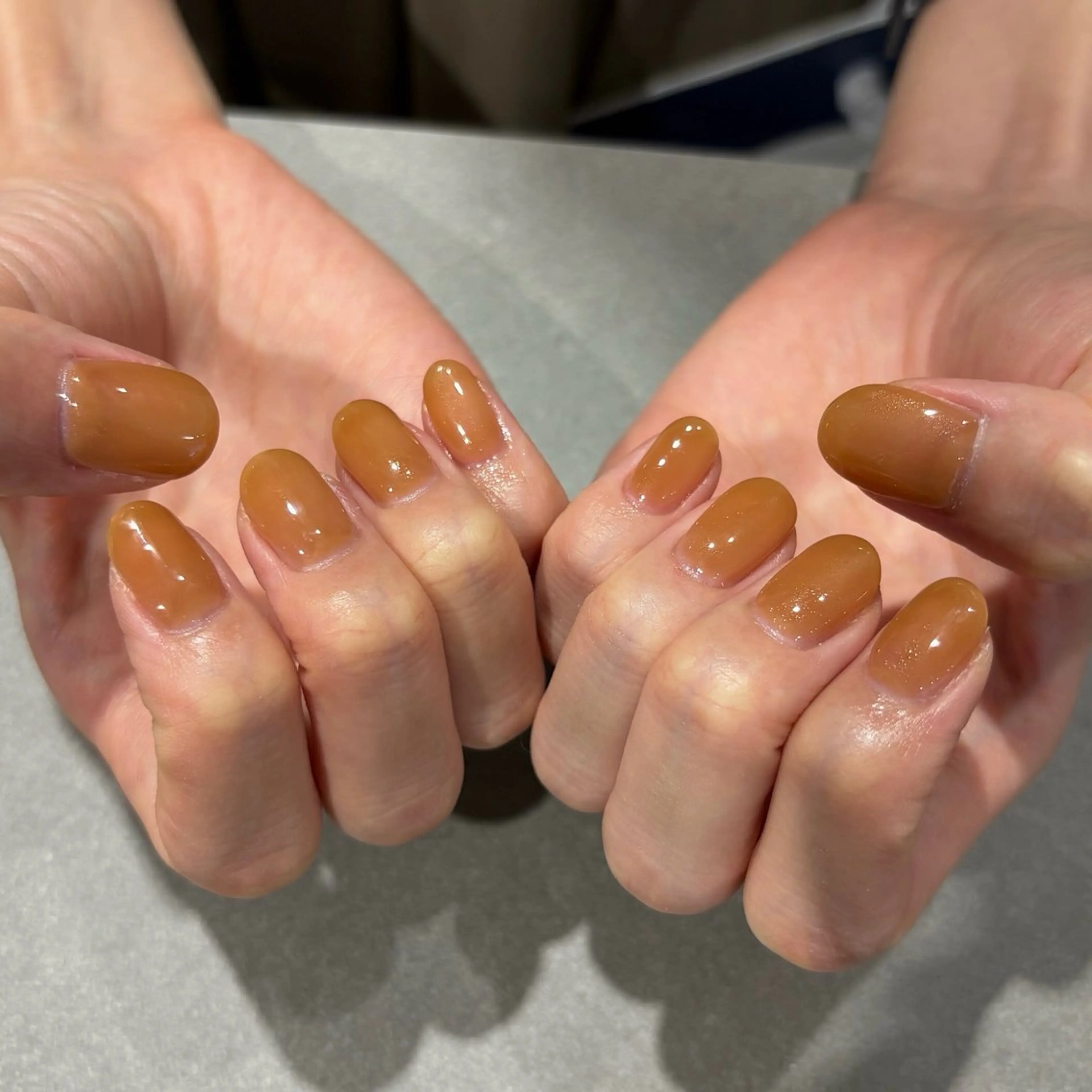 ネイル ワンカラーネイル &robe銀座店 runeのネイルデザイン