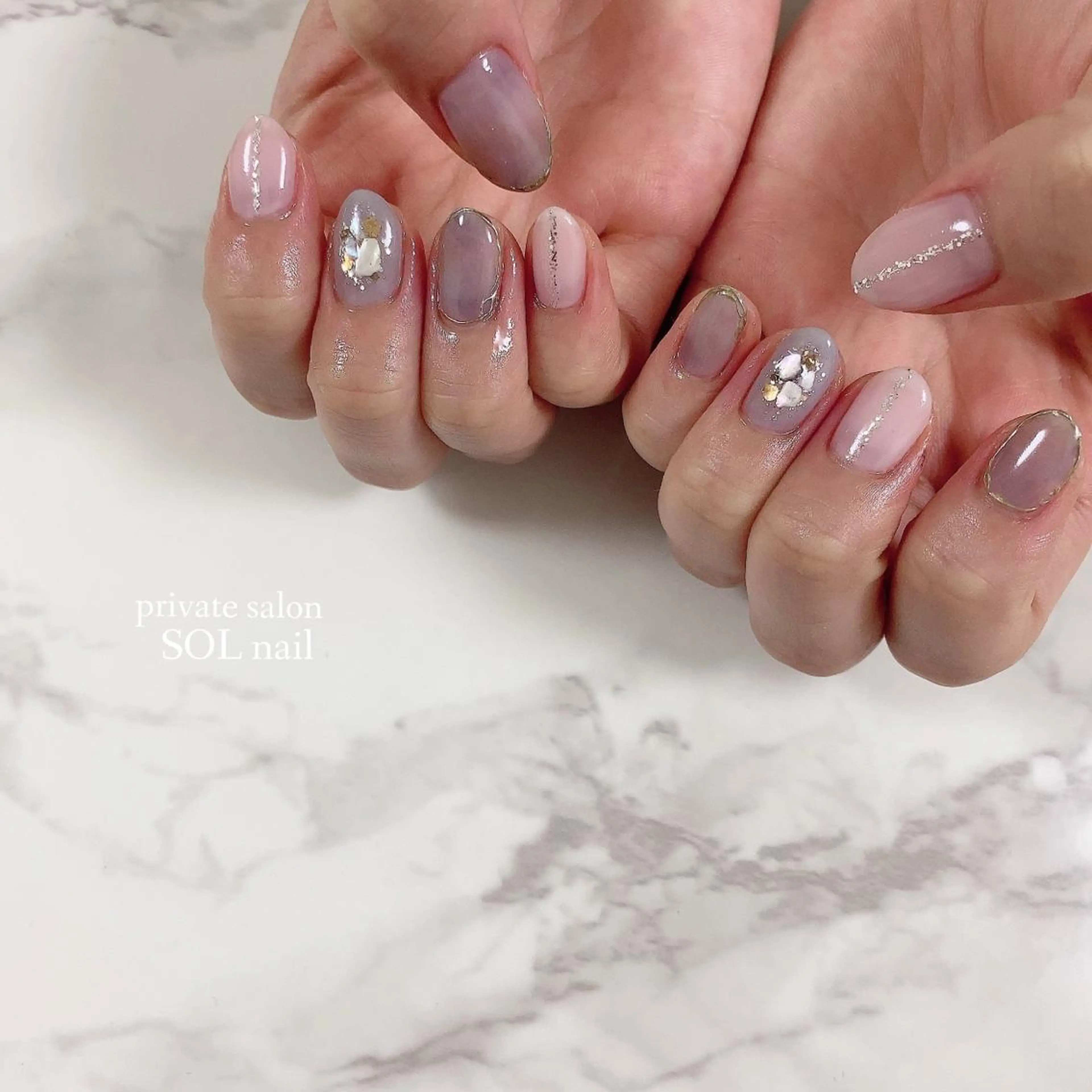 ネイル SOL NAILのネイルデザイン