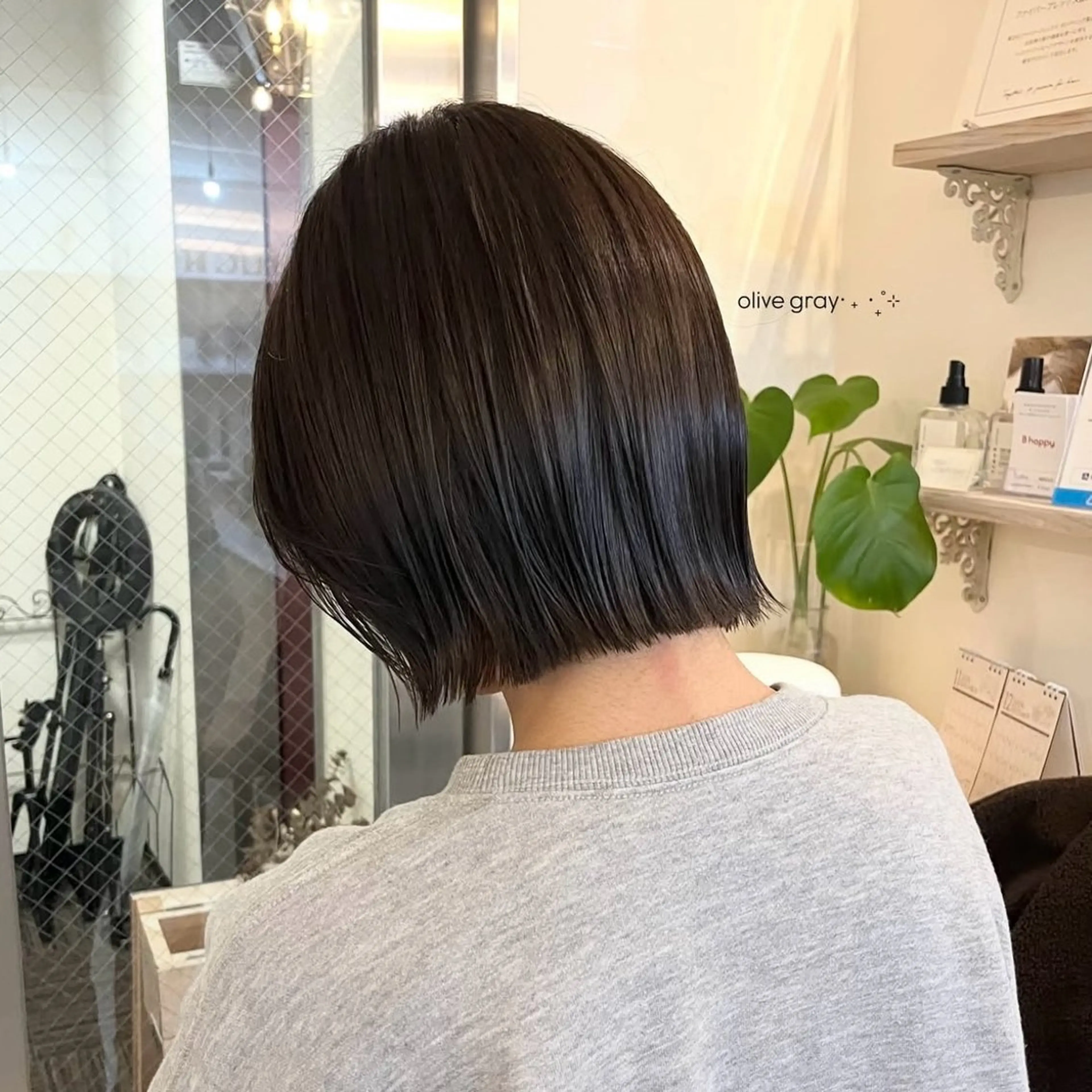 ショート カラー カット ヘアカラー トリートメント Yurika🕯️ 透明感カラー/ボブのヘアスタイル