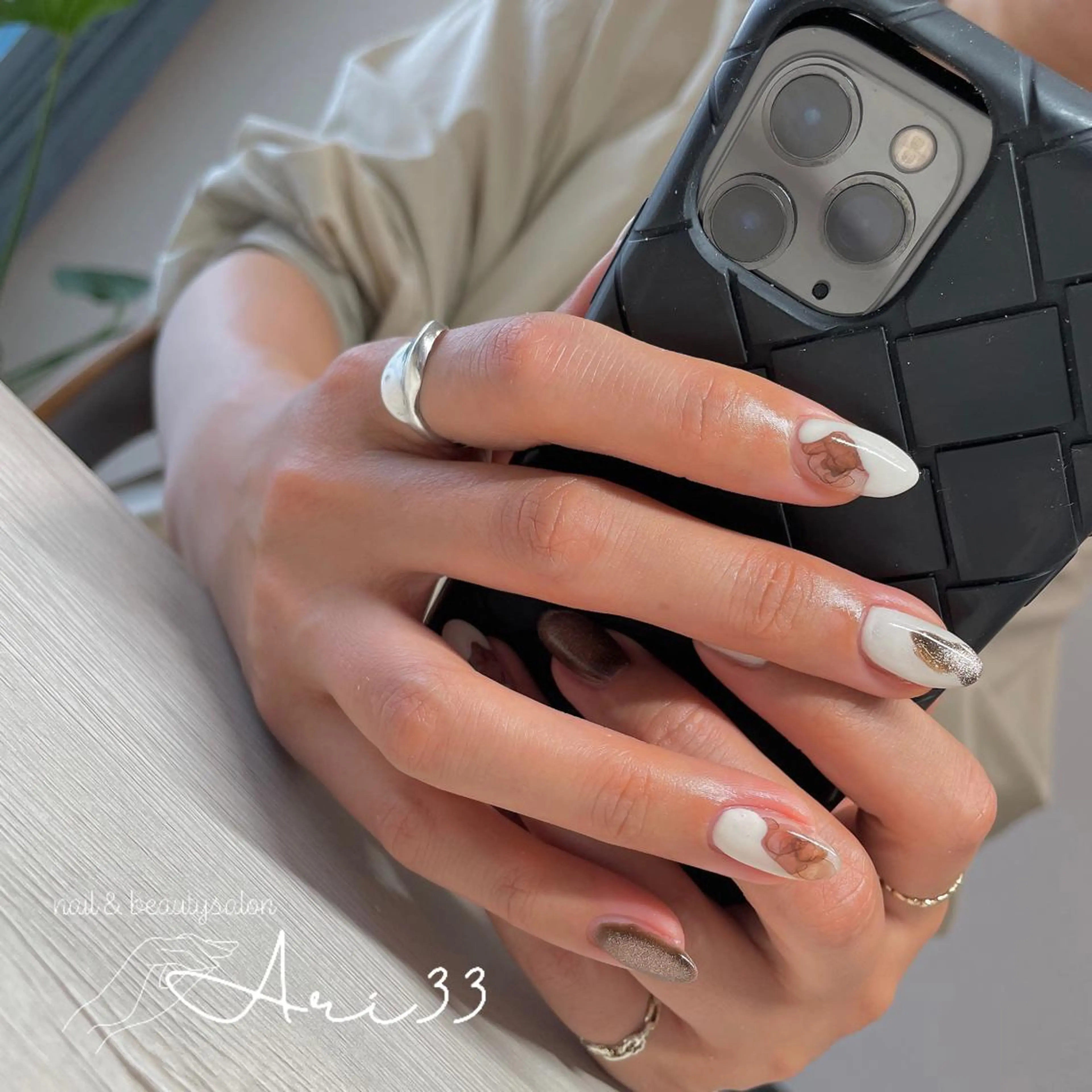 ネイル アートネイル ハンドネイル プライベートサロン Ari33nailのネイルデザイン