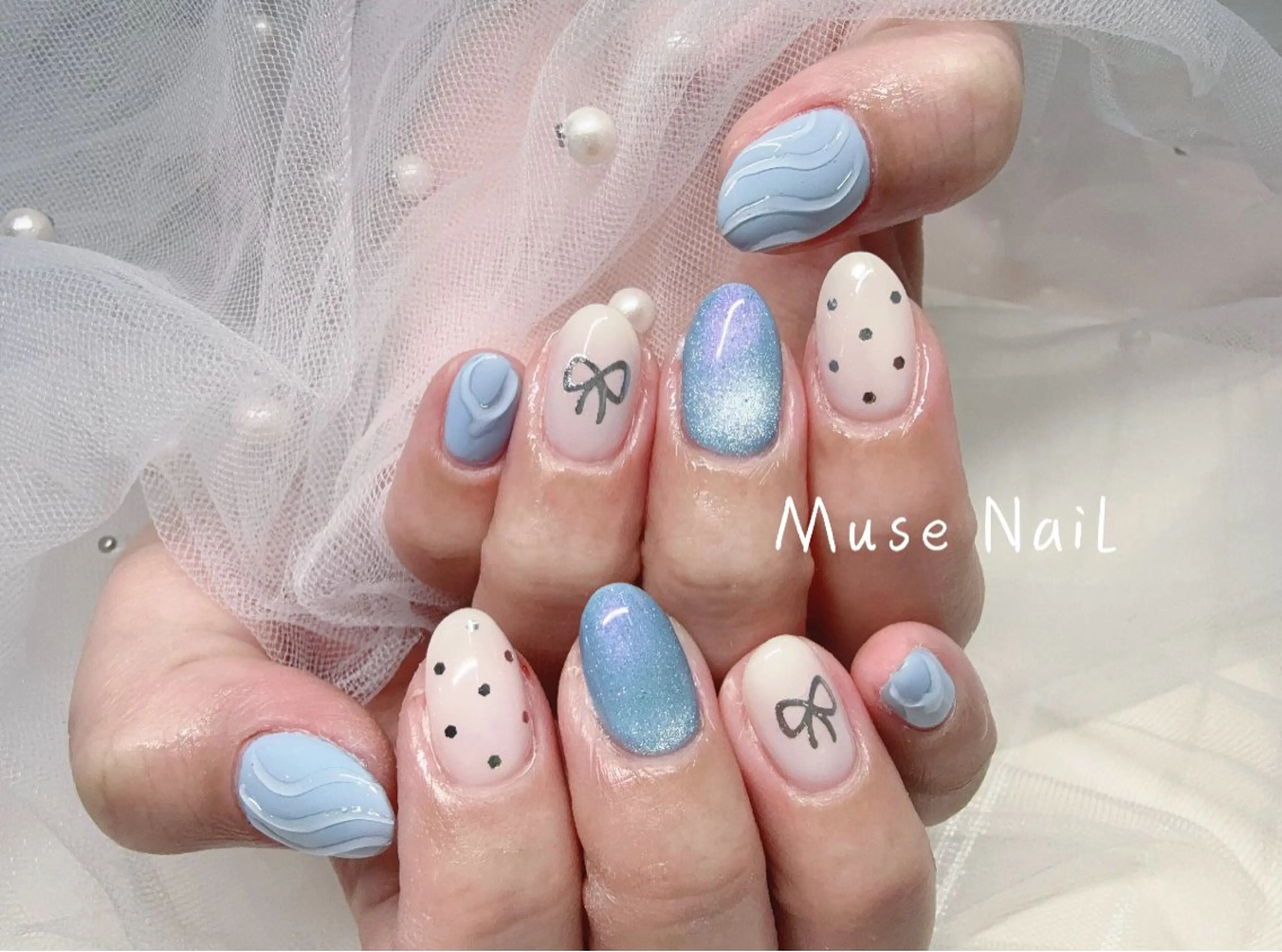 ネイル マグネットネイル muse nailのネイルデザイン