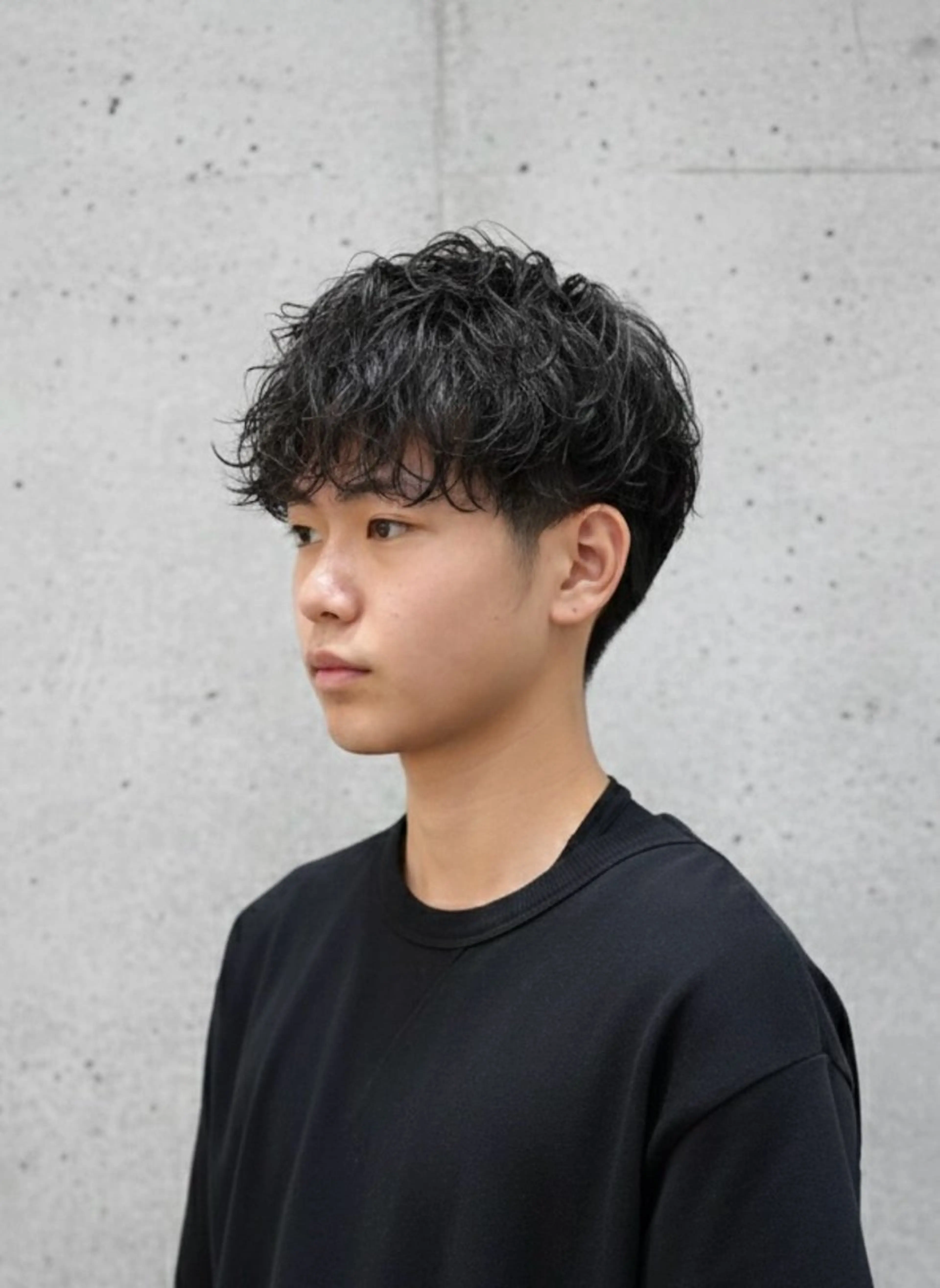 ショート パーマ メンズ メンズパーマ カット パーマ 上質メンズスタイル /石川瑠青のヘアスタイル