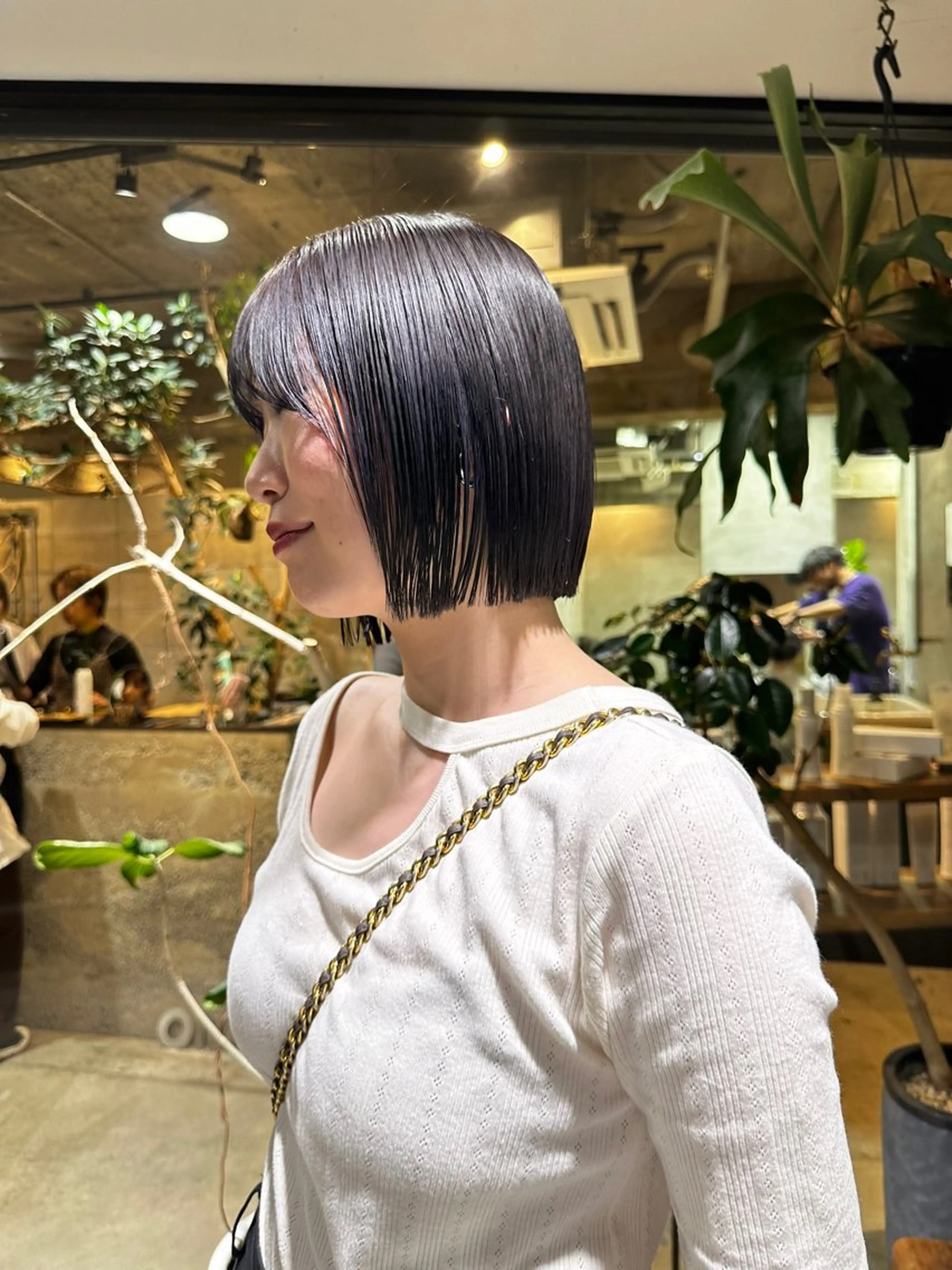 ボブカット+透明感カラー+TR🫧の写真