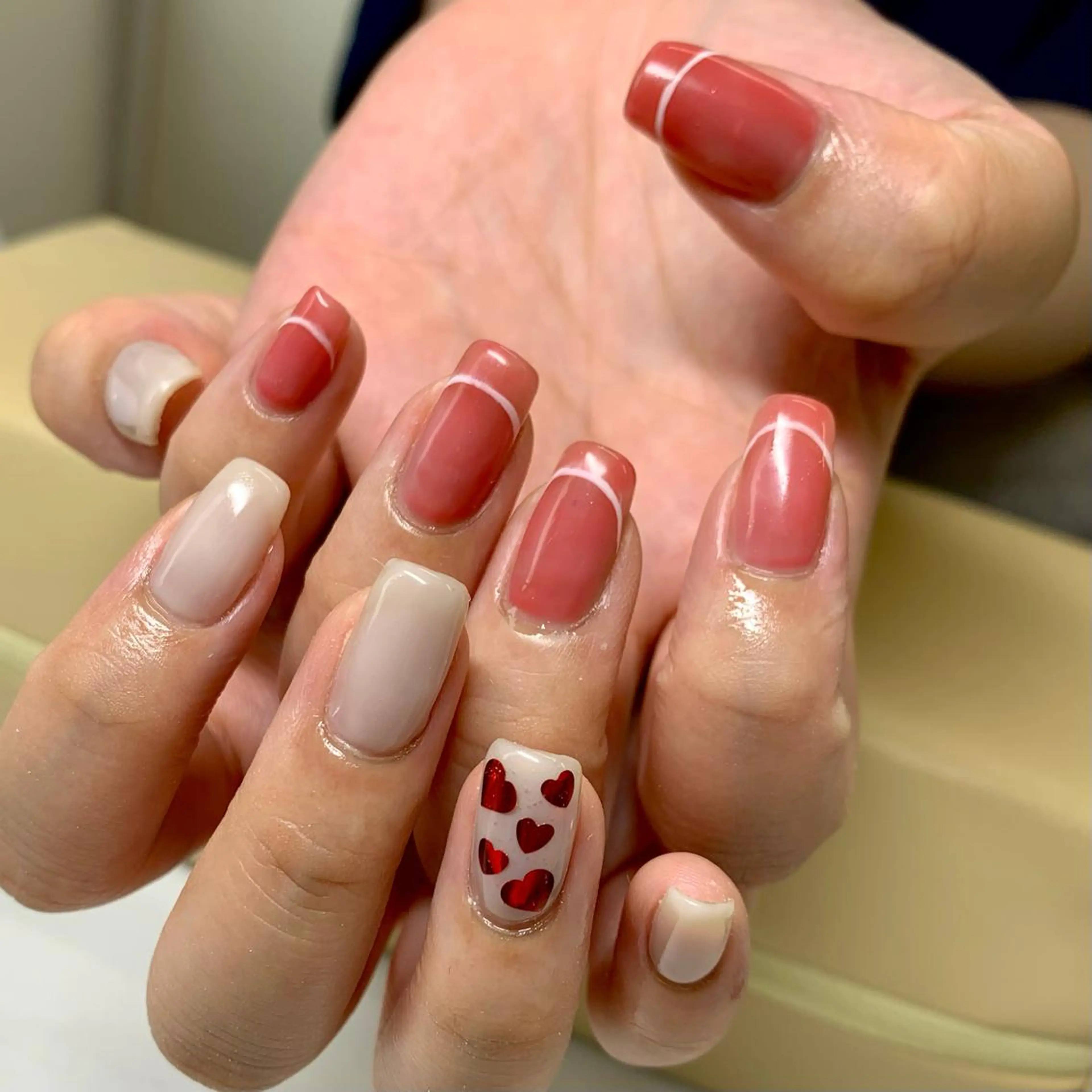ネイル καρδιά -ｶﾙﾃﾞｨｱ-のネイルデザイン