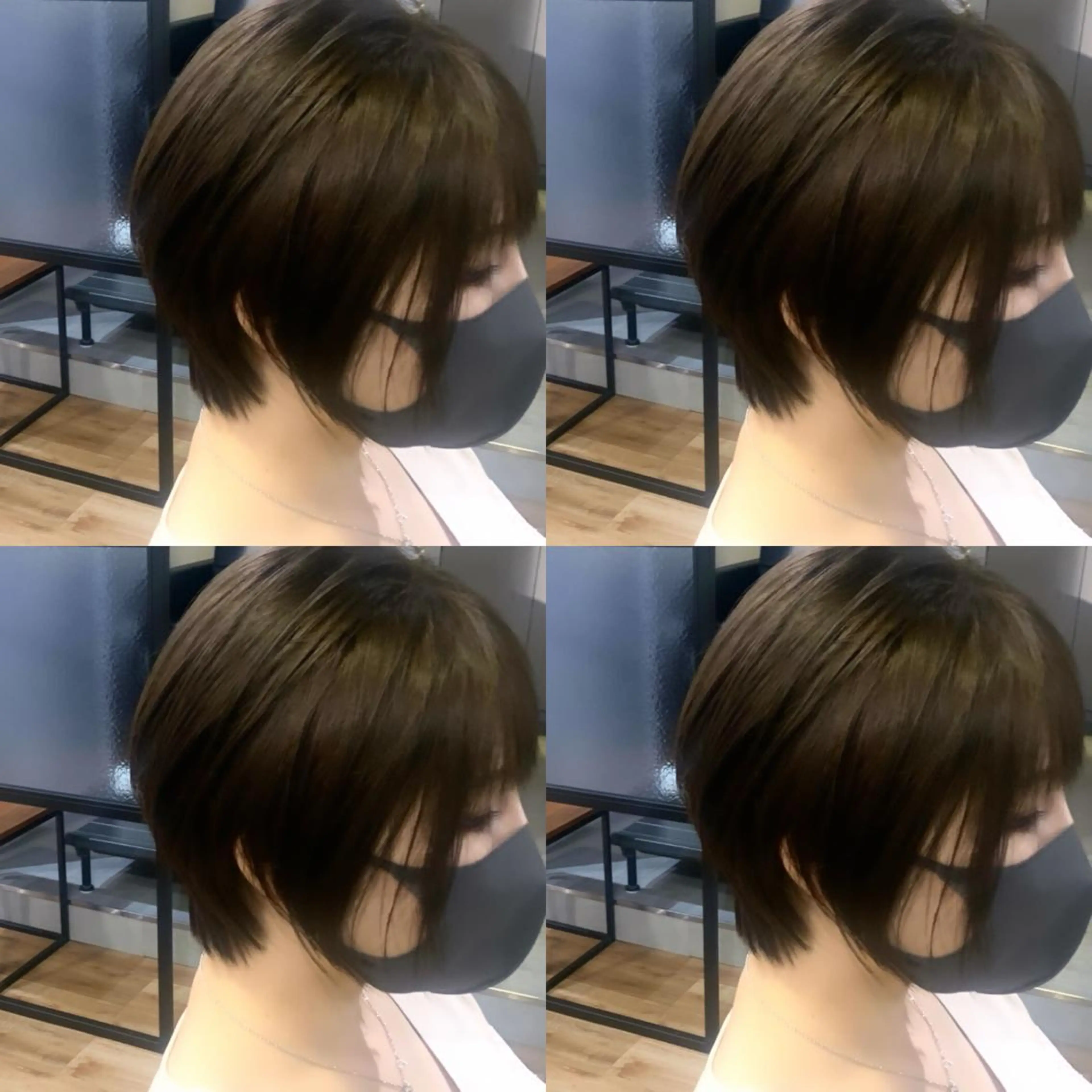 ショート カラー カット ヘアカラー トリートメント ハイライト✨髪質改善 TAKAさんです😊のヘアスタイル