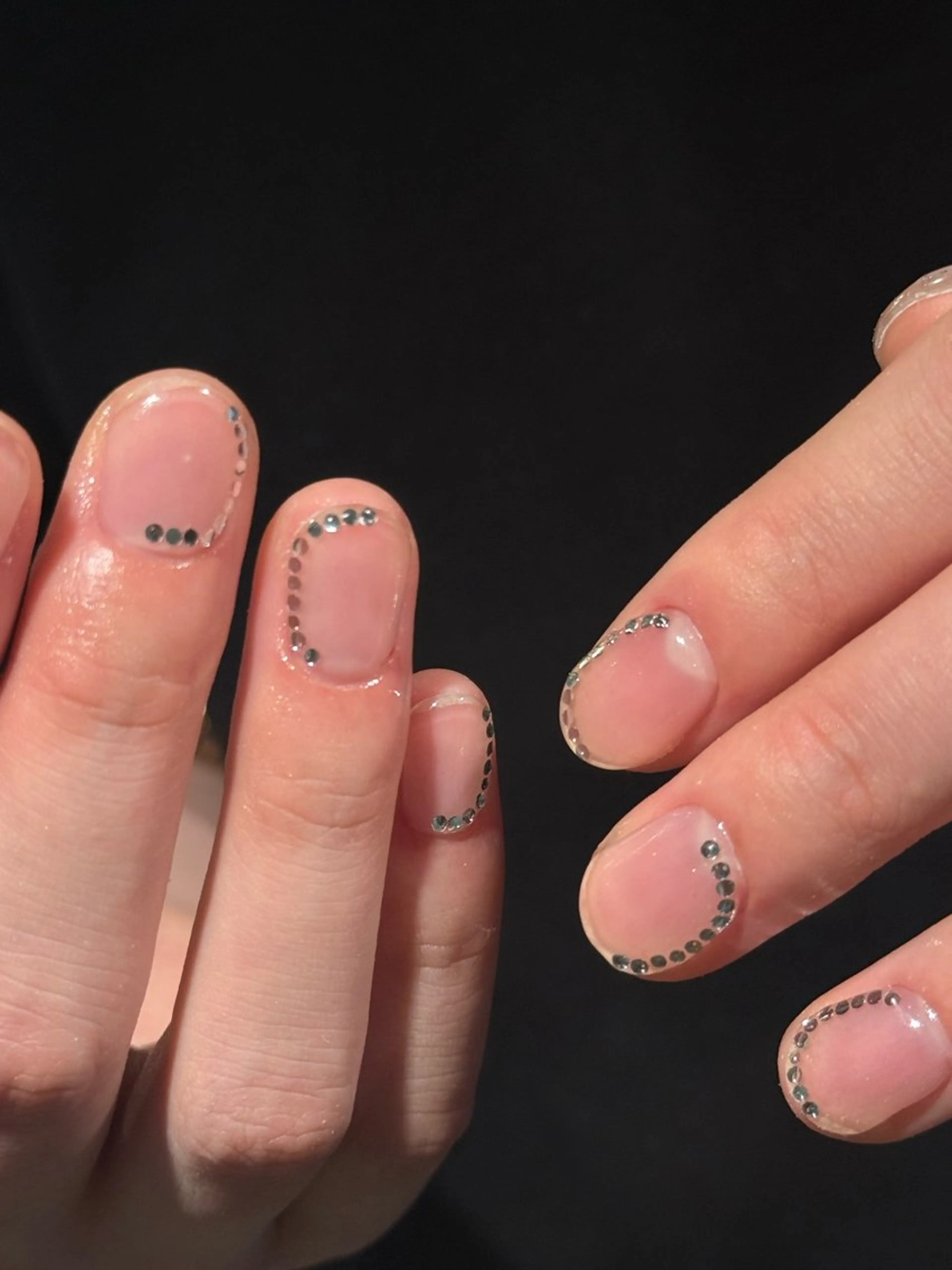 ネイル シンプルネイル ハンドネイル JON YUEのネイルデザイン