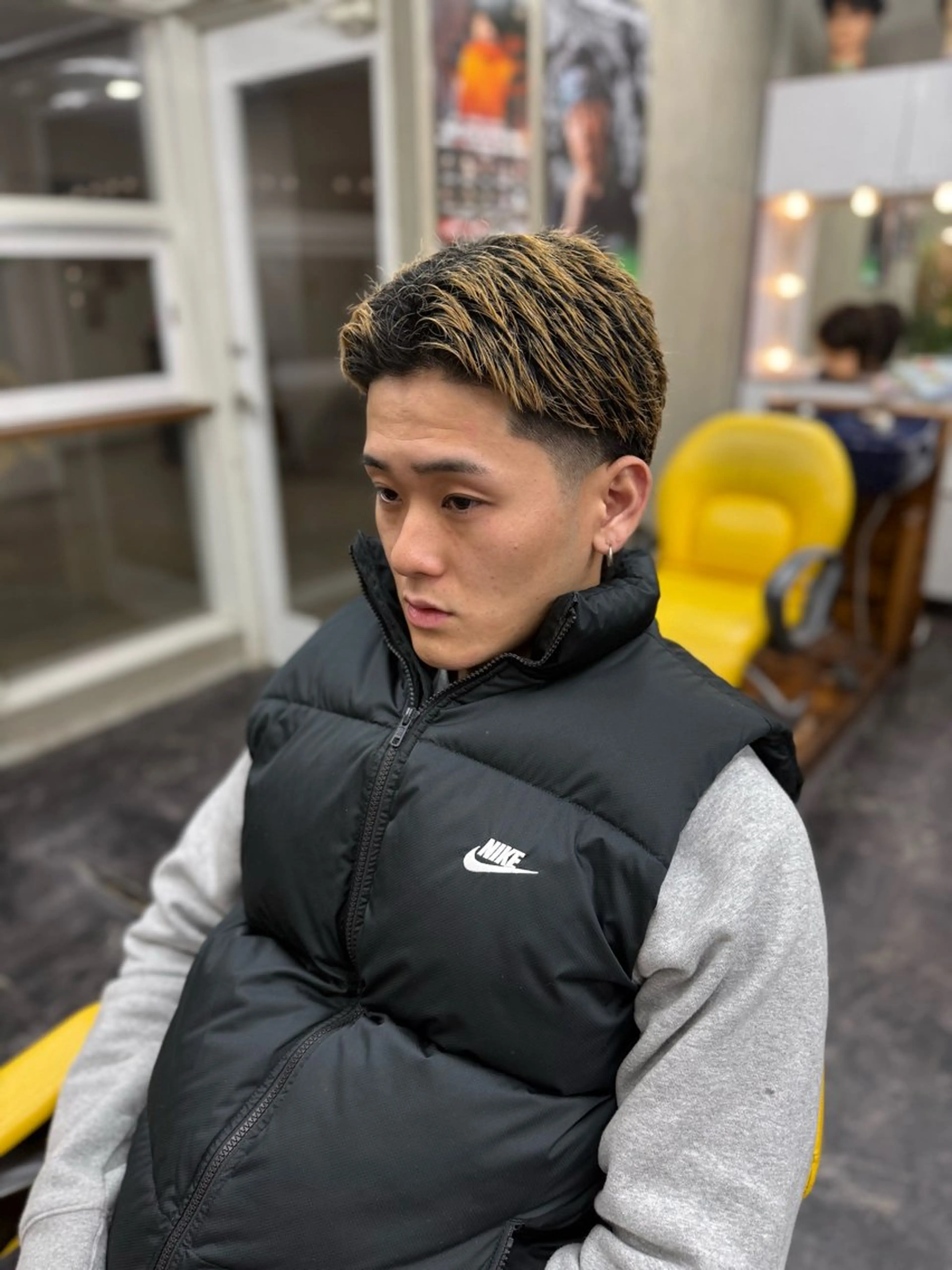 ショート カット SPINNER BARBEARIA所属・藤澤 蓮のヘアスタイル