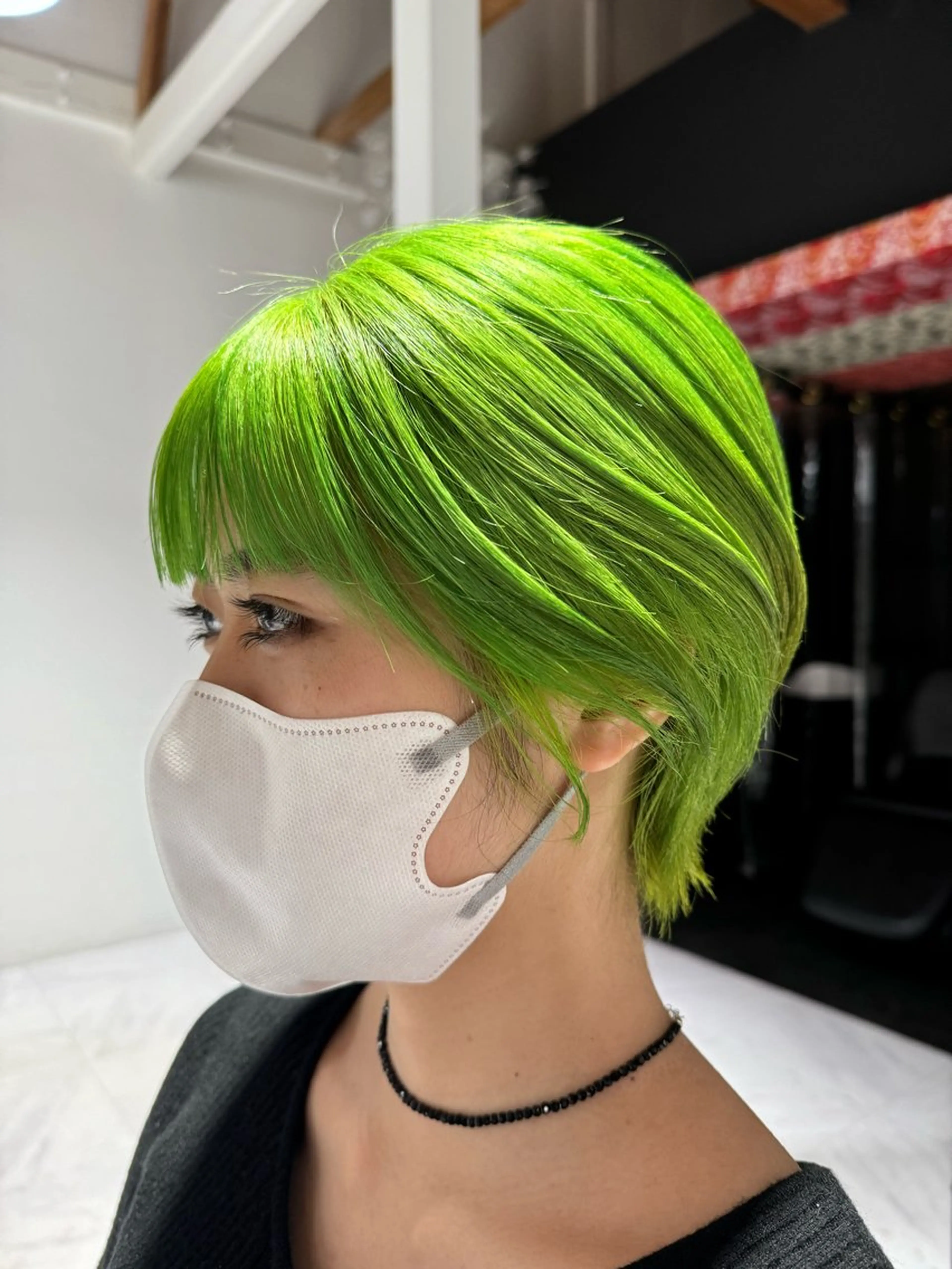 ショート ヘアカラー トリートメント BIANCA isesaki 小暮のヘアスタイル