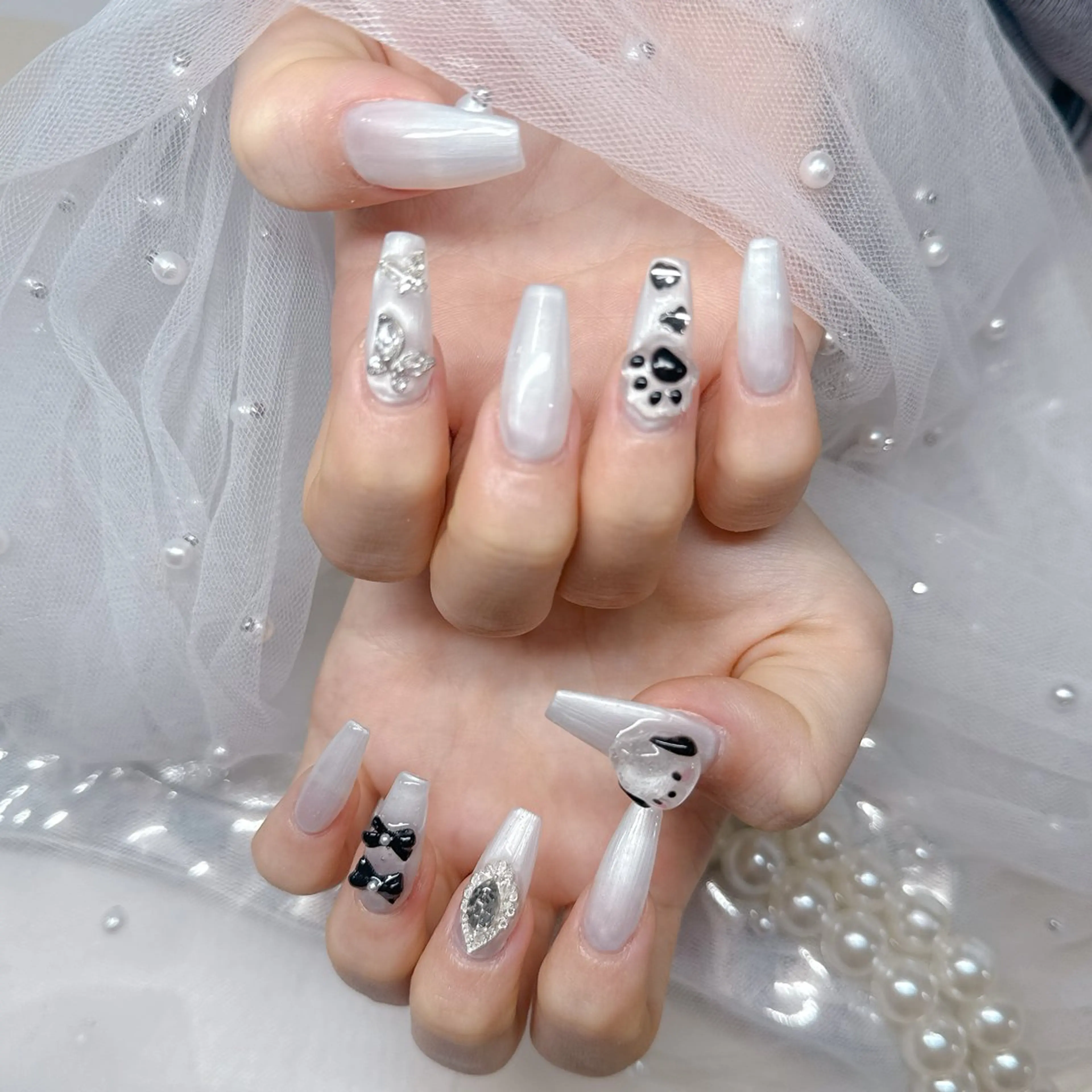 ネイル ハンドネイル 長さだし専門Minami所属・MN Nail salonのネイルデザイン