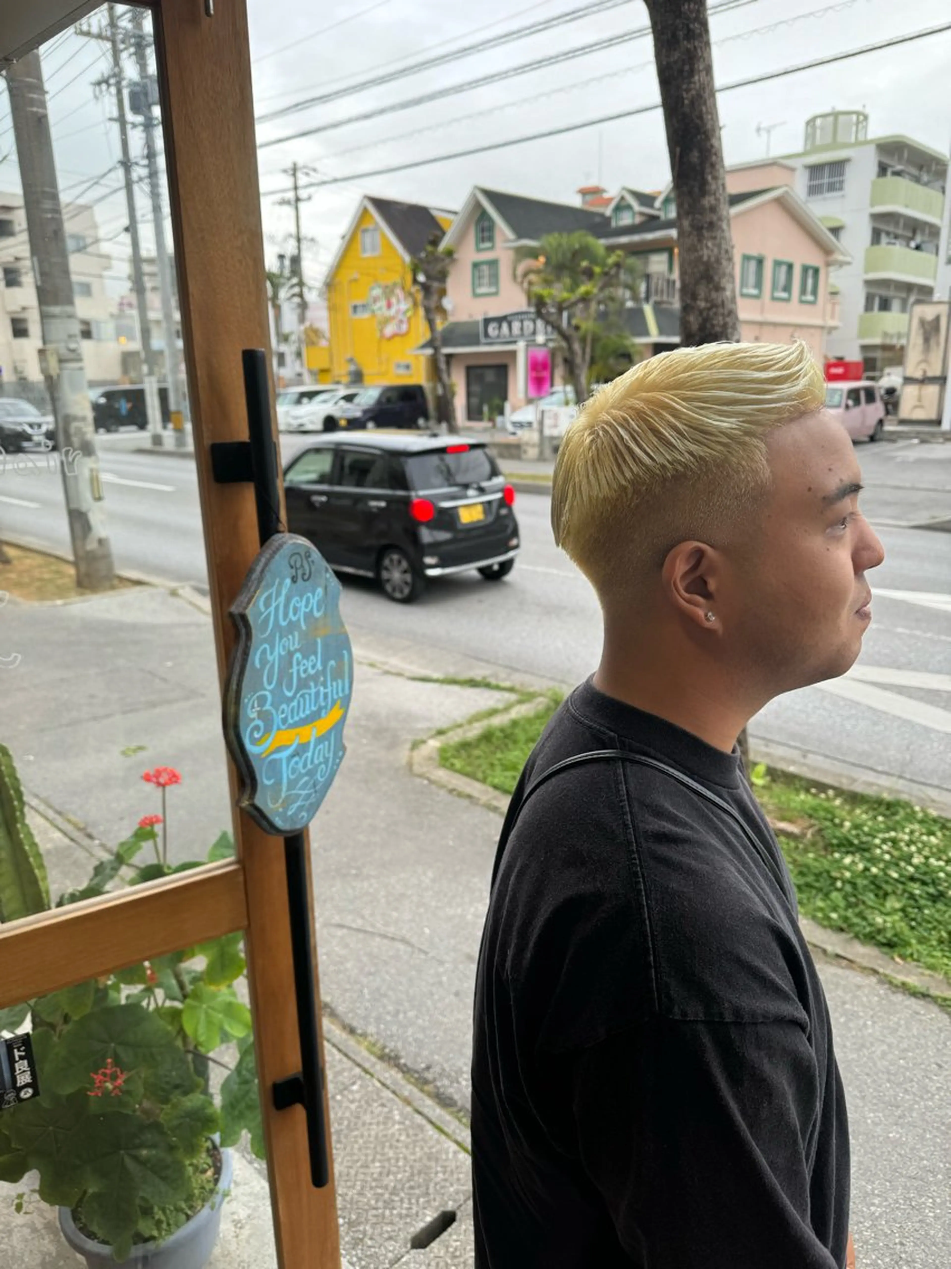 カラー メンズ KOU×北谷× BY MY SIDEのヘアスタイル