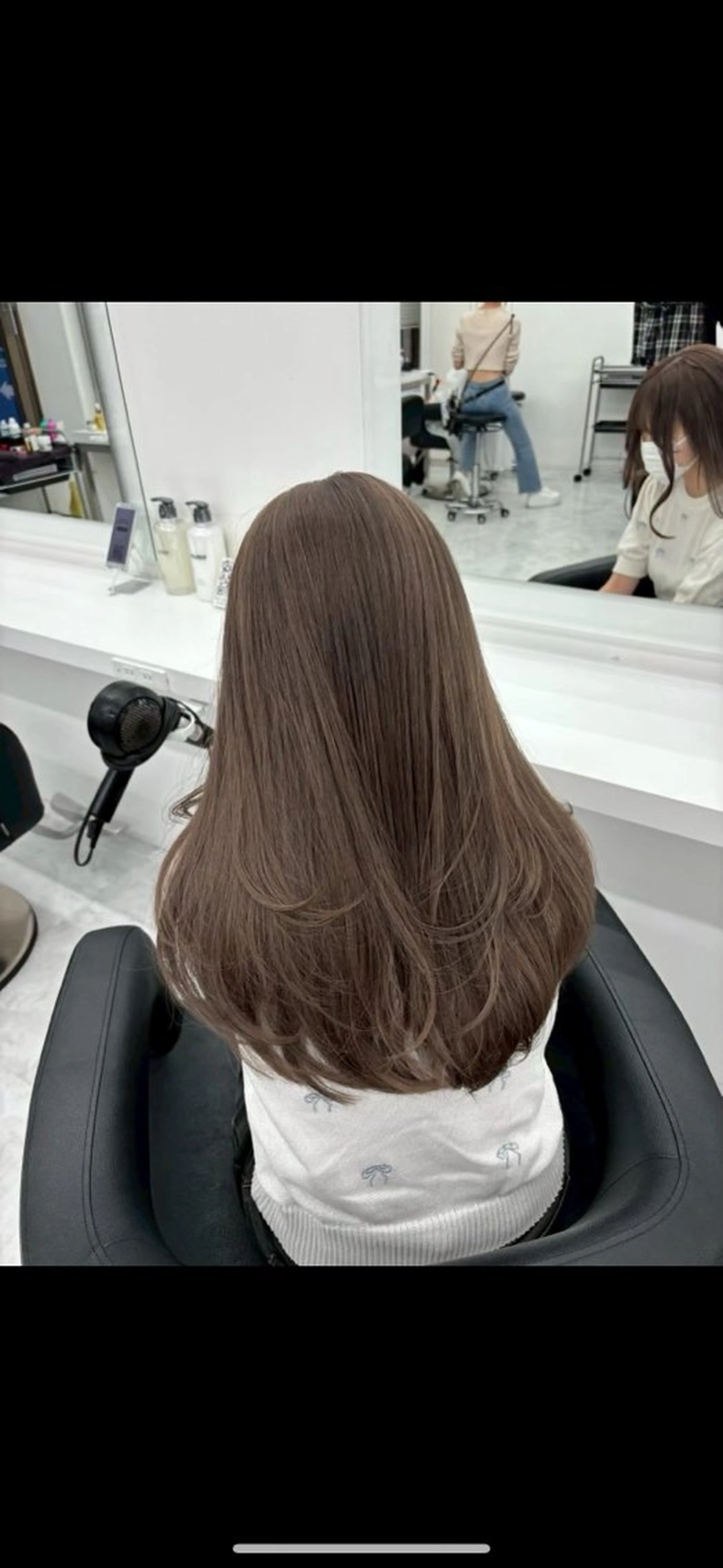 カラー 透明感🫧韓国 🫧hana🫧のヘアスタイル