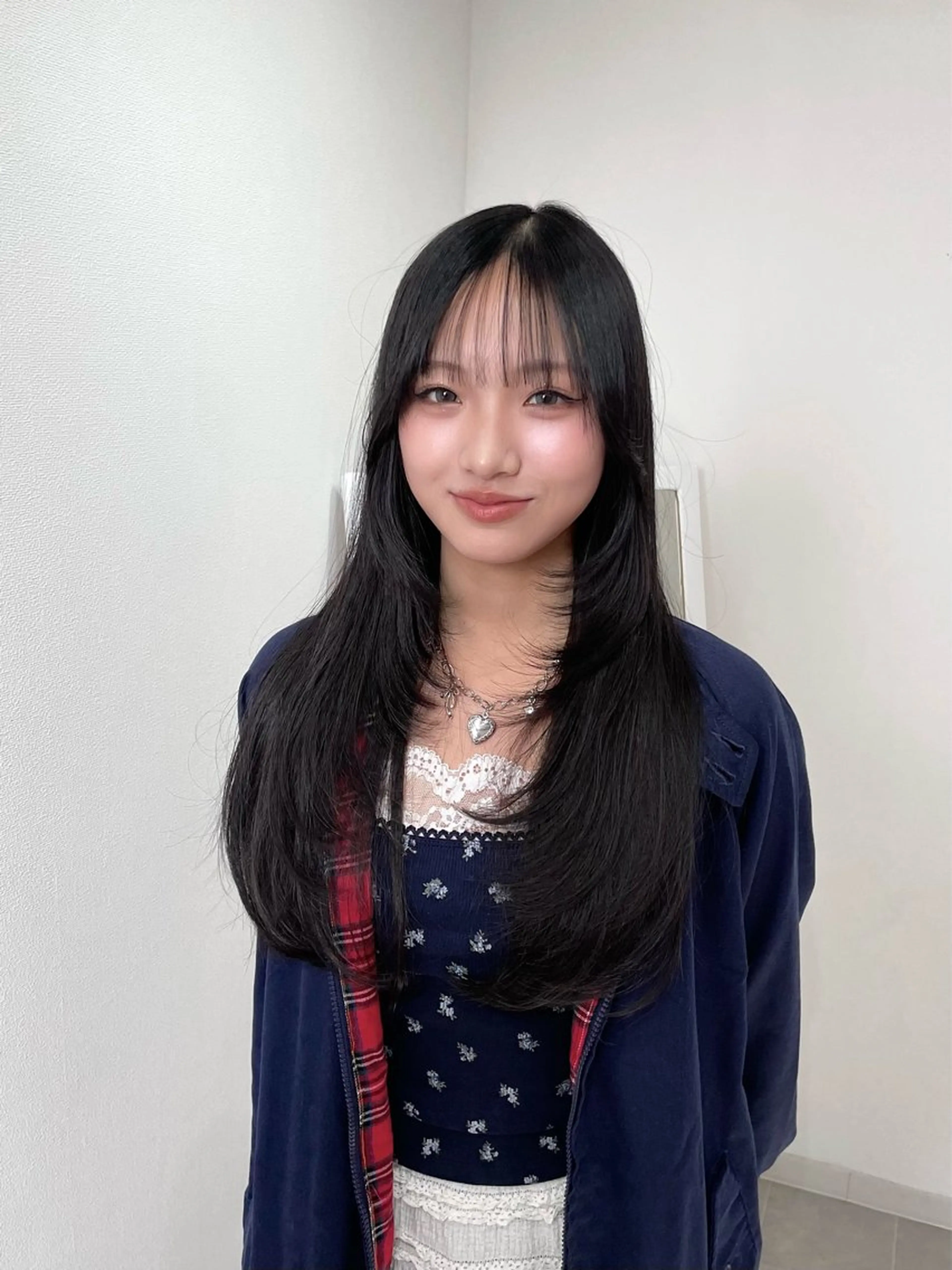 ロング レイヤーカット MILI HAIR所属・韓国ヘア🇰🇷 RYOTAのヘアスタイル