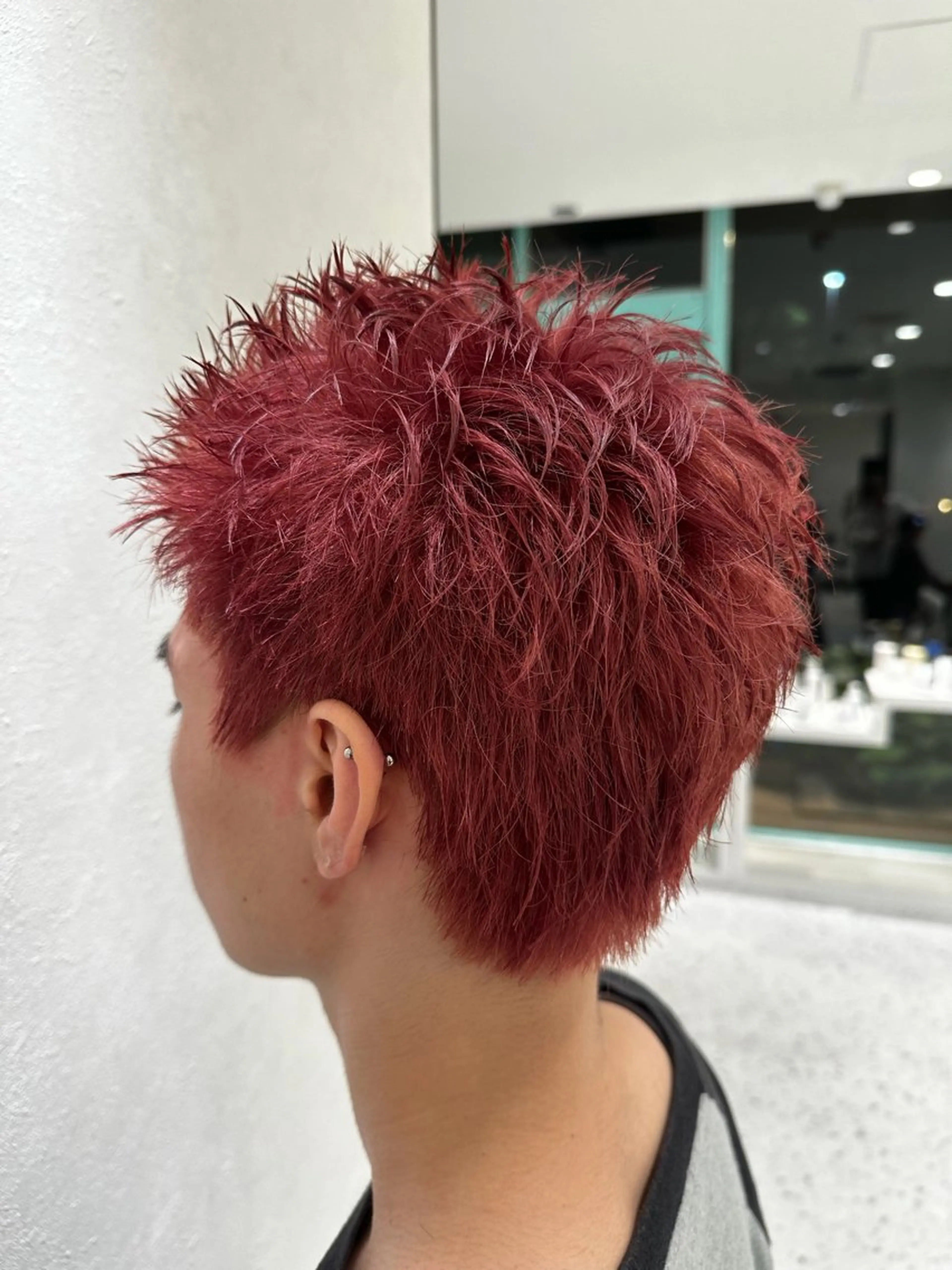 カラー メンズ 鈴木 瑛介のヘアスタイル